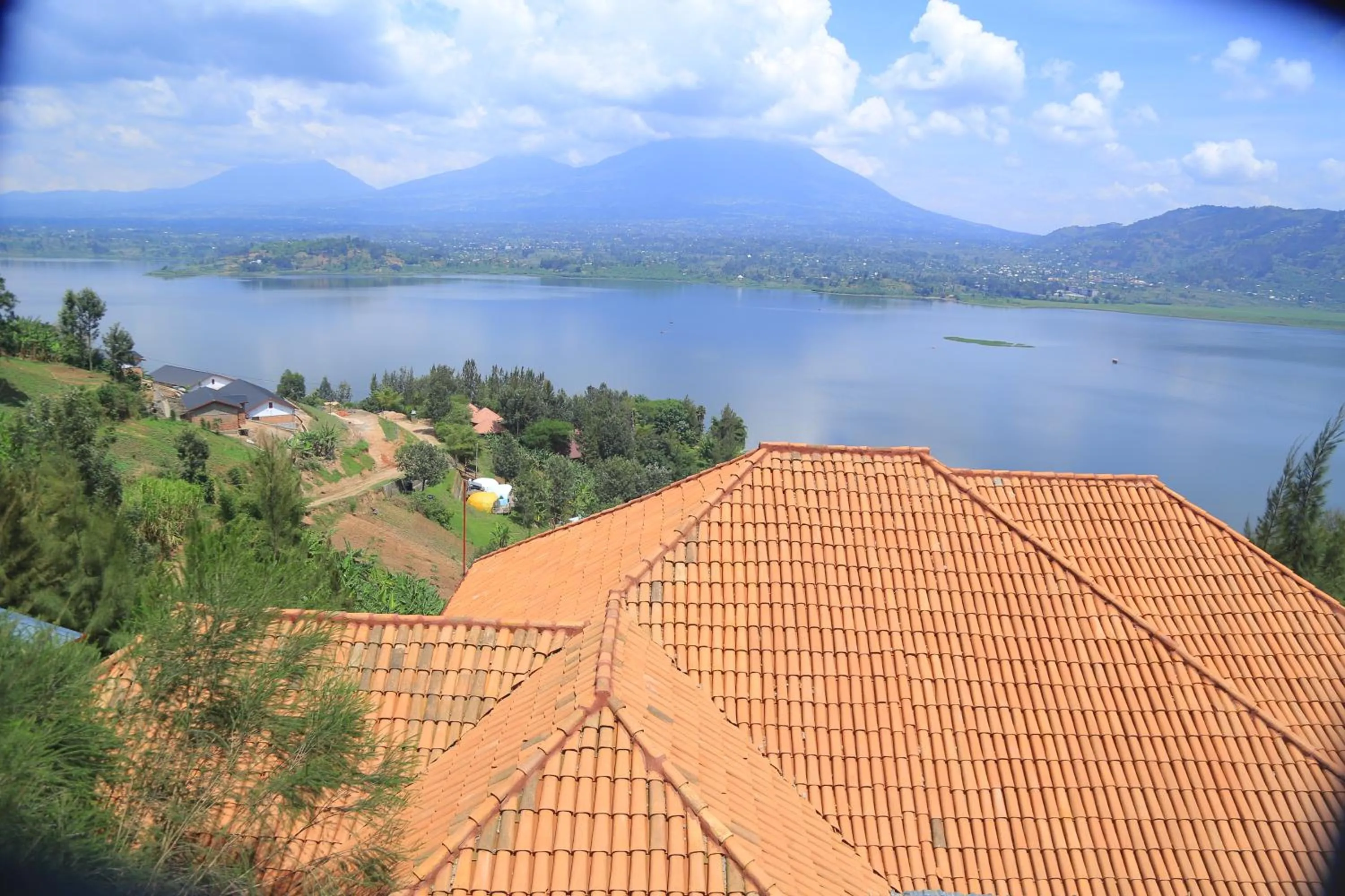 Mountain view in My Hill Eco Lodge