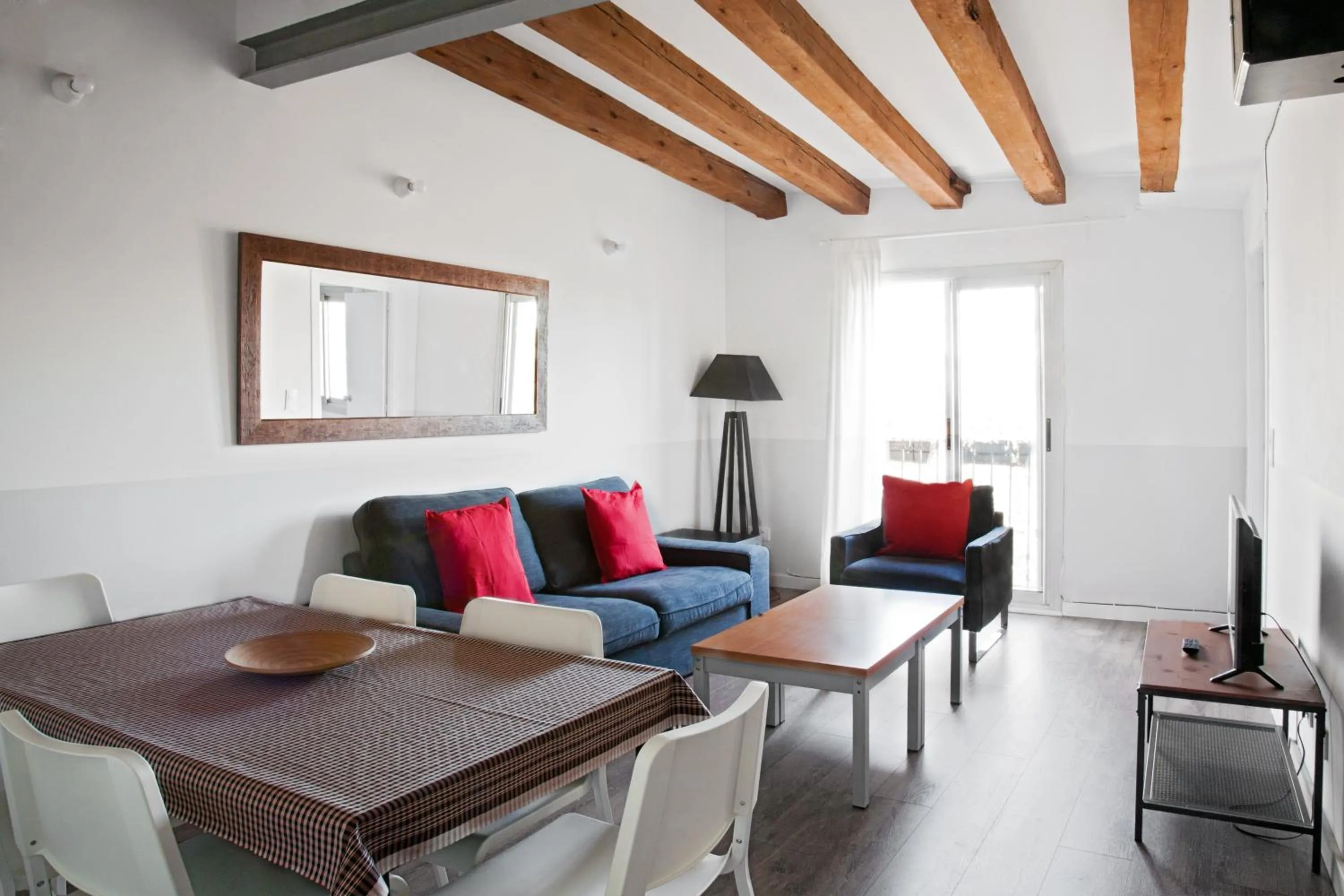 Living room in My Address in Barcelona Old Town