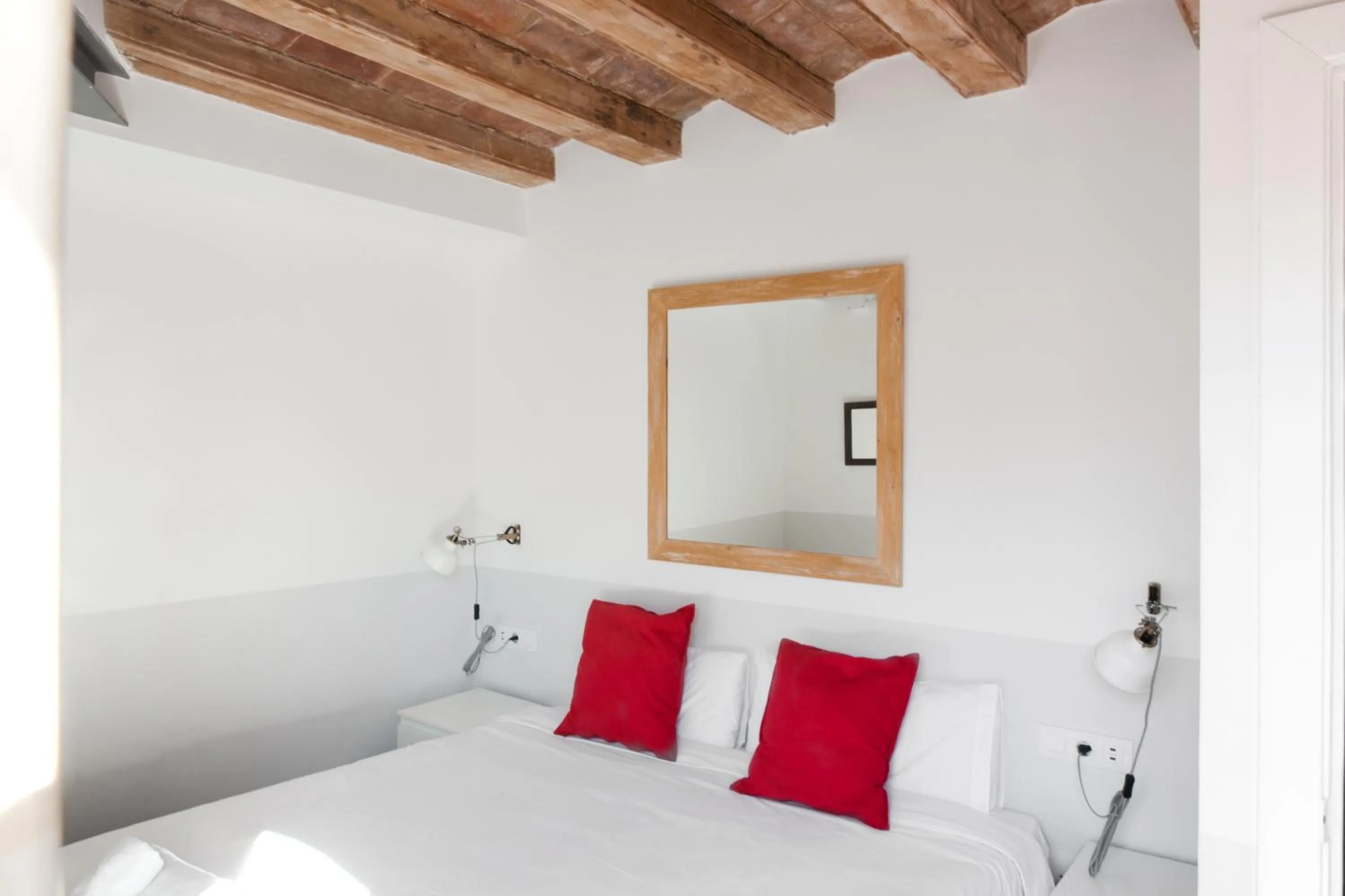 Bedroom, Bed in My Address in Barcelona Old Town