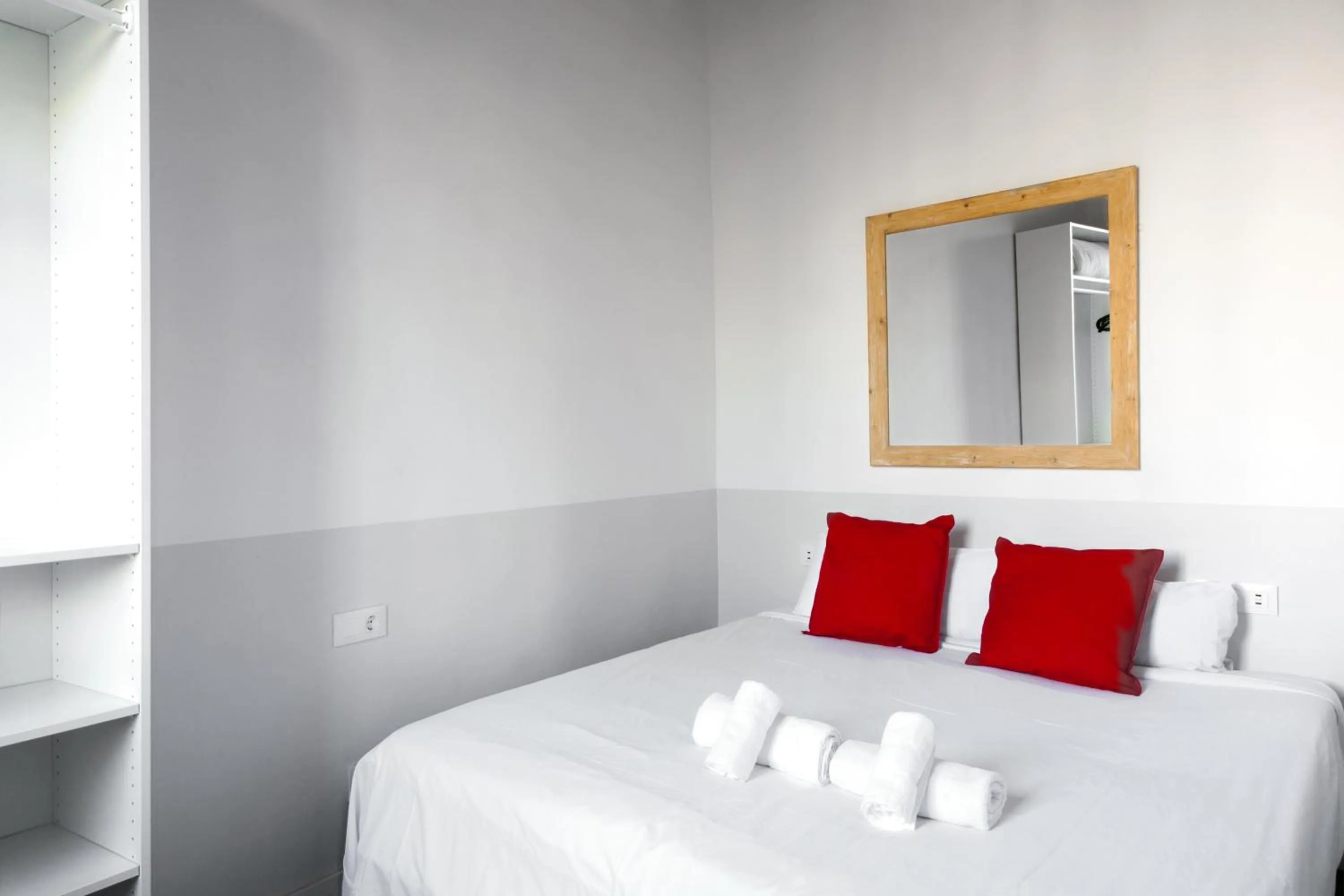 Bedroom, Bed in My Address in Barcelona Old Town