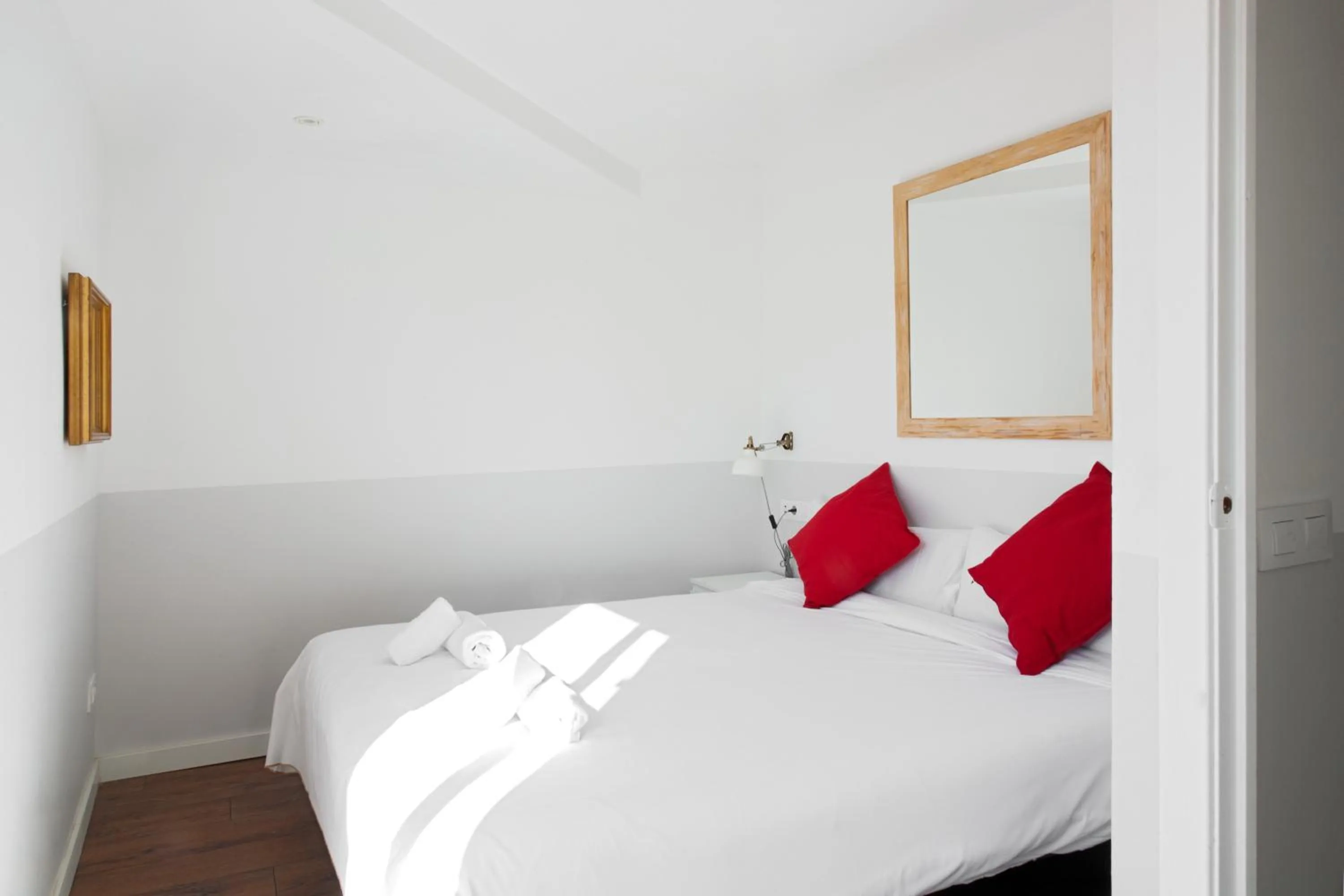 Bedroom, Bed in My Address in Barcelona Old Town