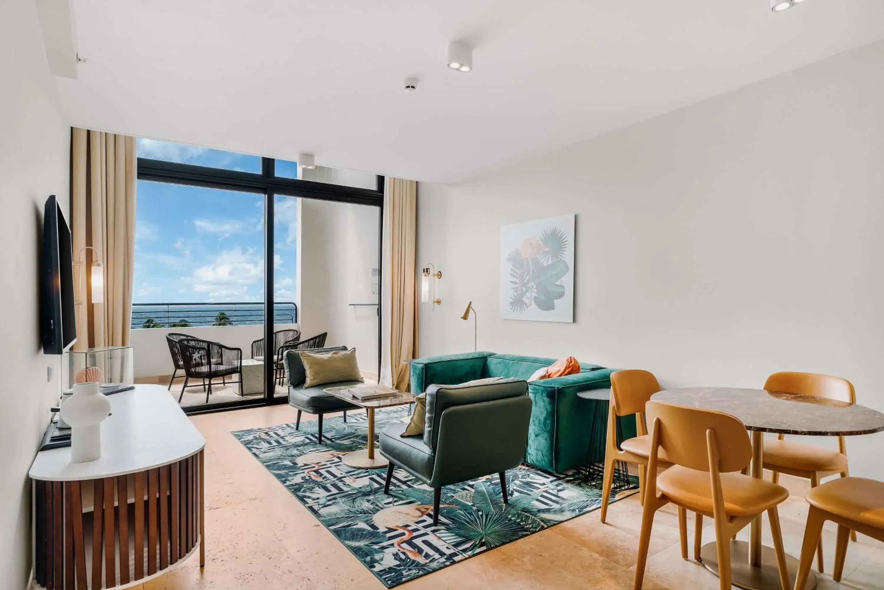 Living room in Mangrove Beach Corendon Curacao All-Inclusive Resort, Curio by Hilton Living room in Mangrove Beach Corendon Curacao All-Inclusive Resort, Curio by Hilton