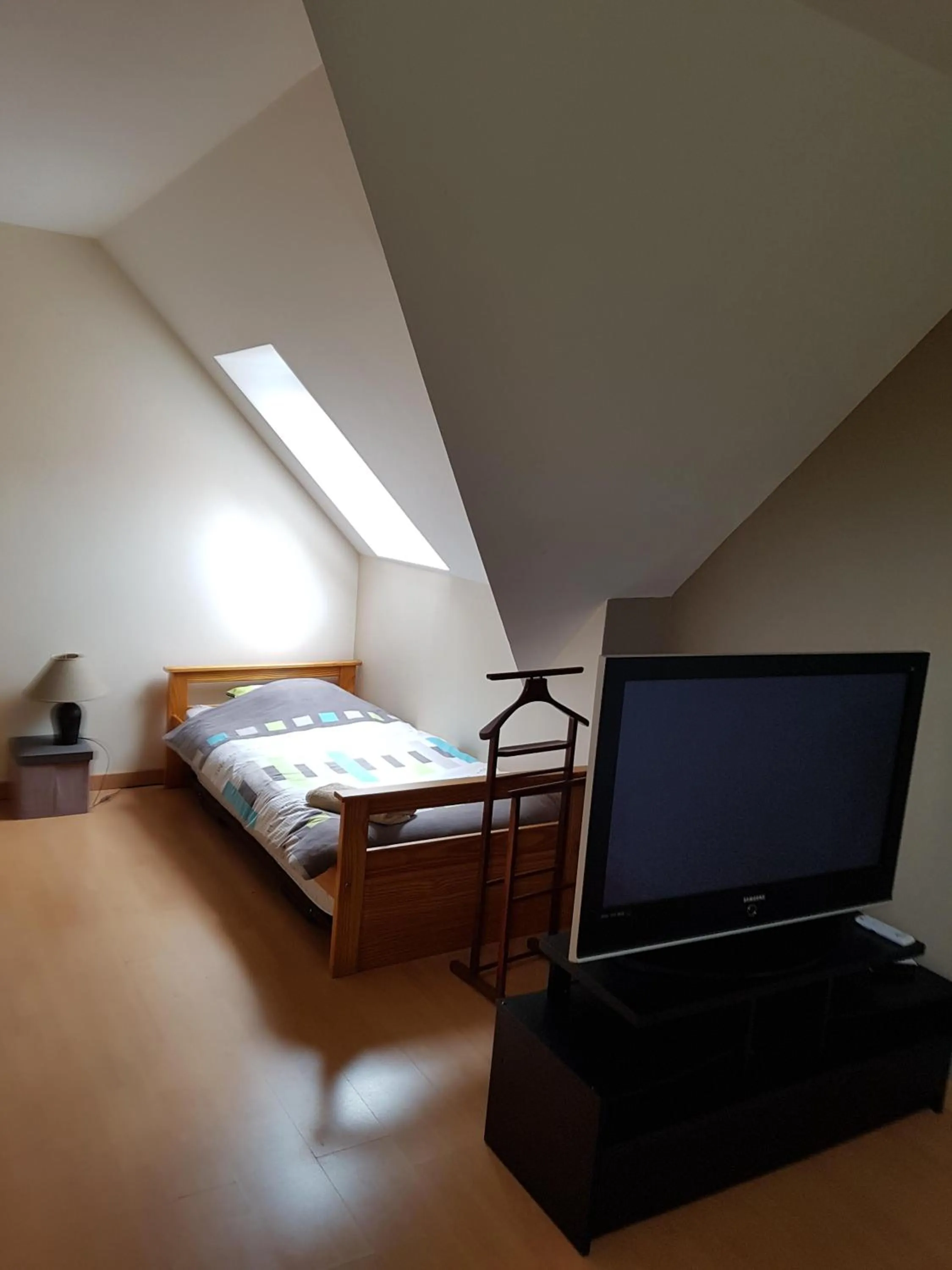 Bedroom, Bed in Chambres d'Hôtes Arques en Ciel