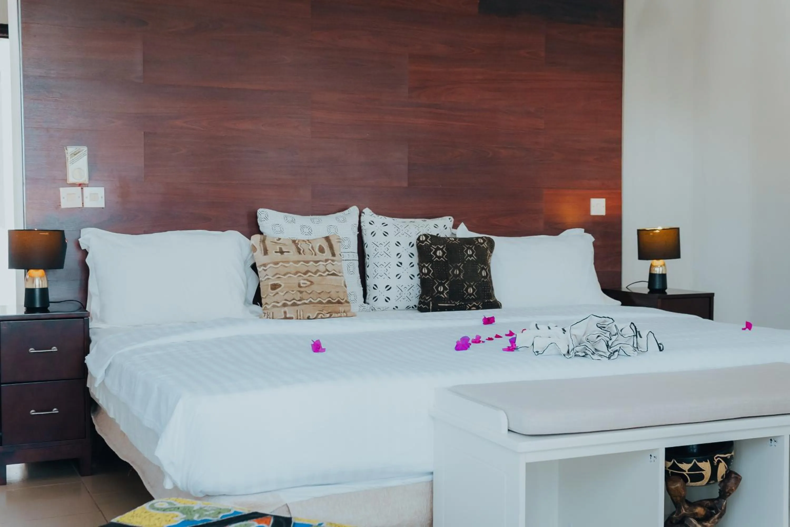 Bed in Harmony Resort Boutique Hotel