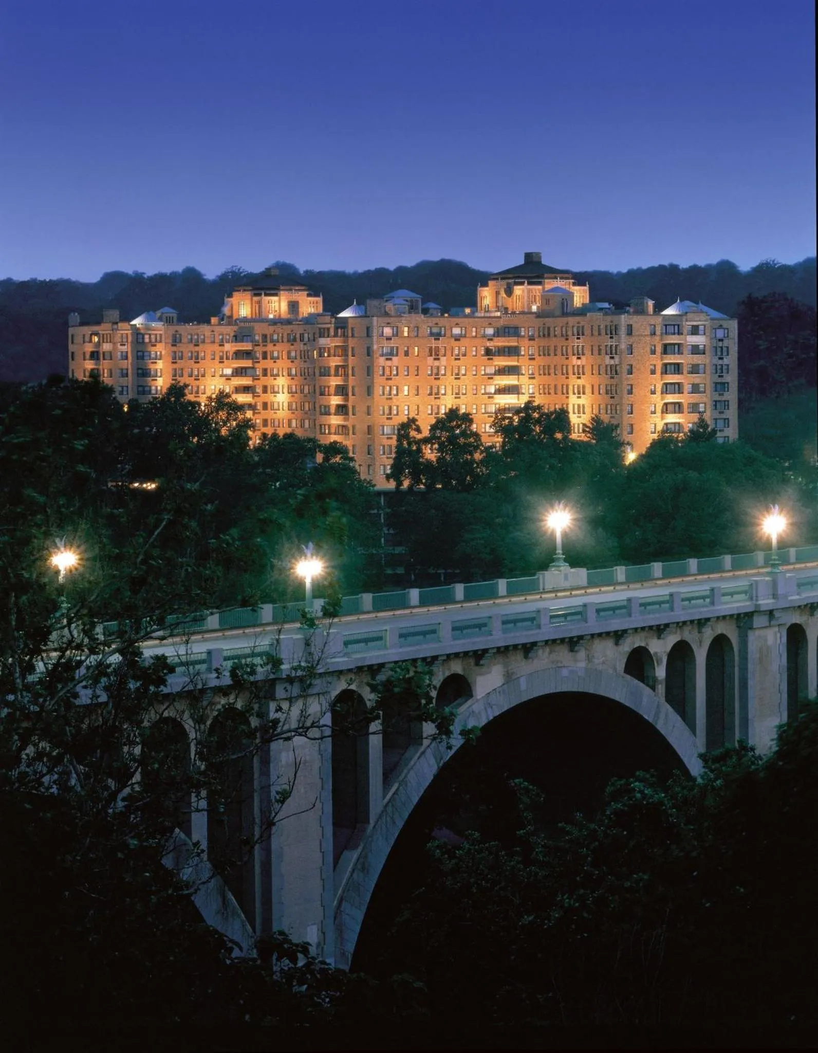 Property building in Omni Shoreham Hotel