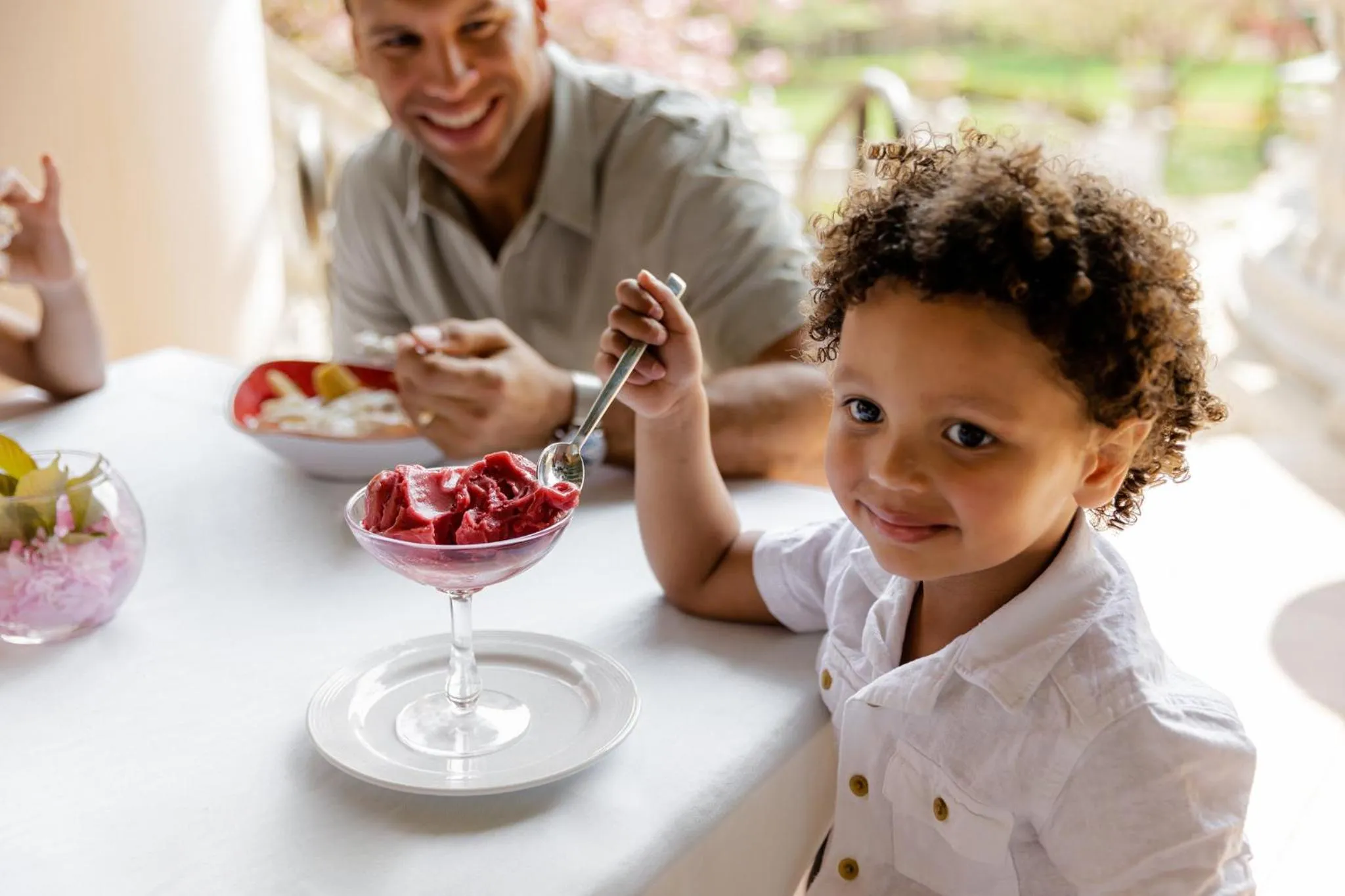 Facade/entrance in Omni Shoreham Hotel