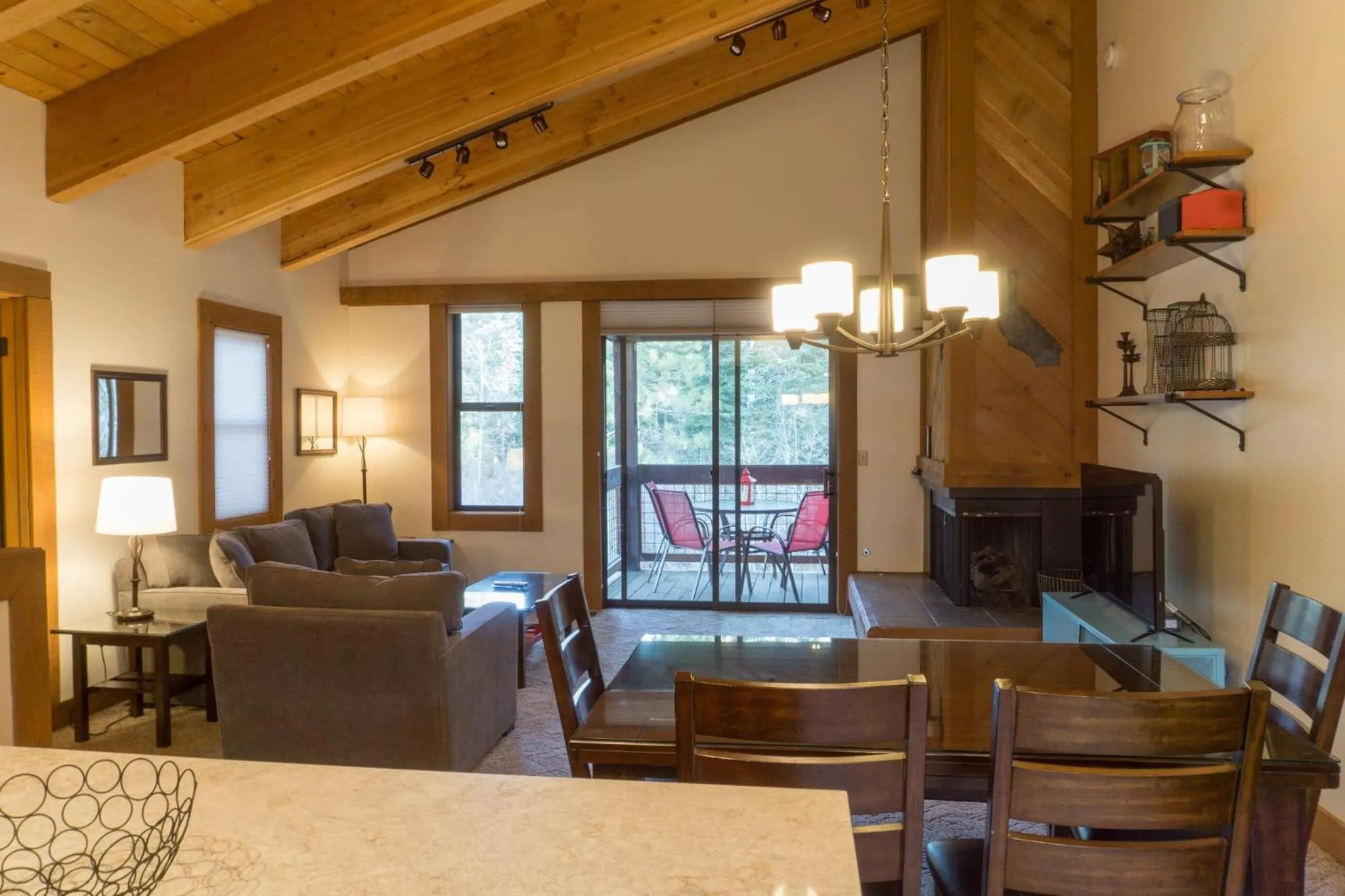 Living room in Northstar California Resort