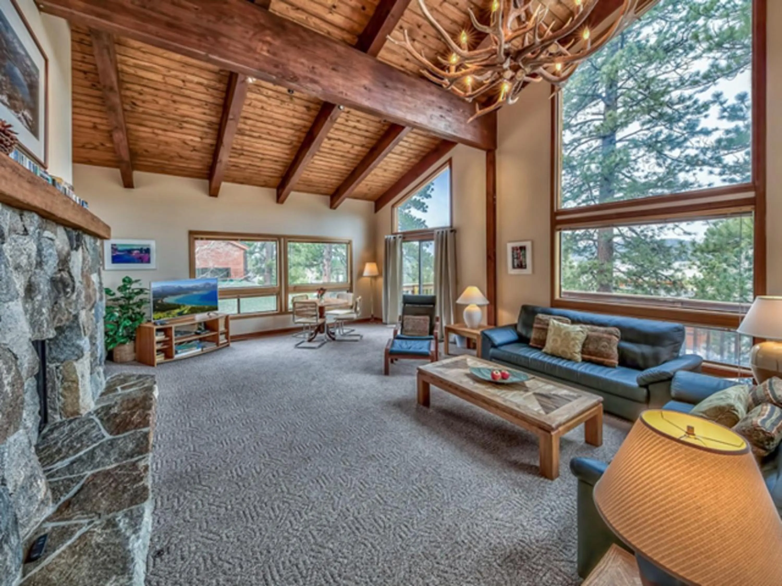 Living room in Northstar California Resort