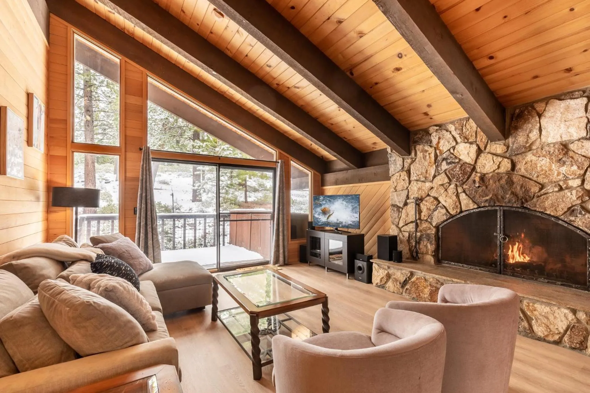 Living room in Northstar California Resort