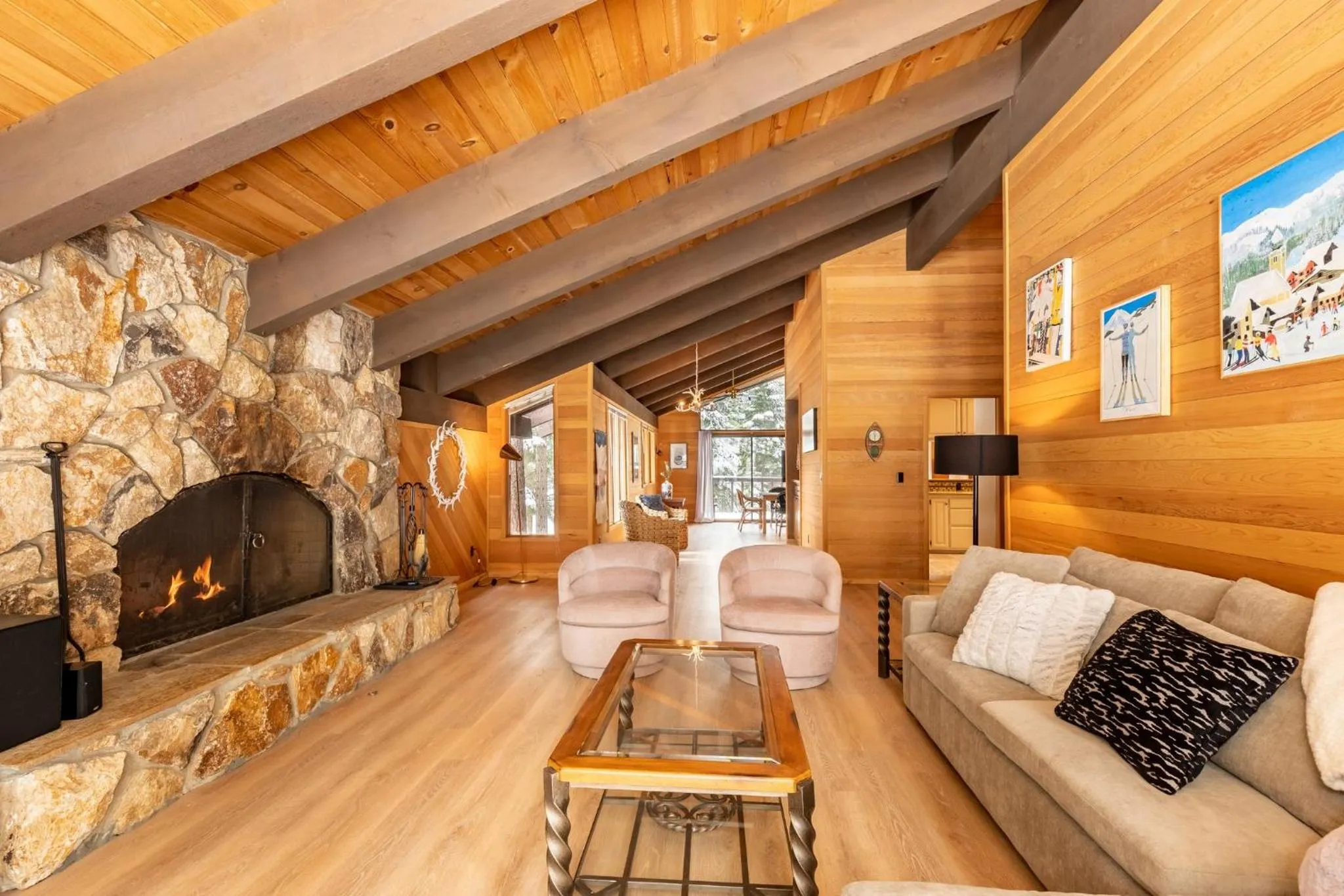 Living room in Northstar California Resort