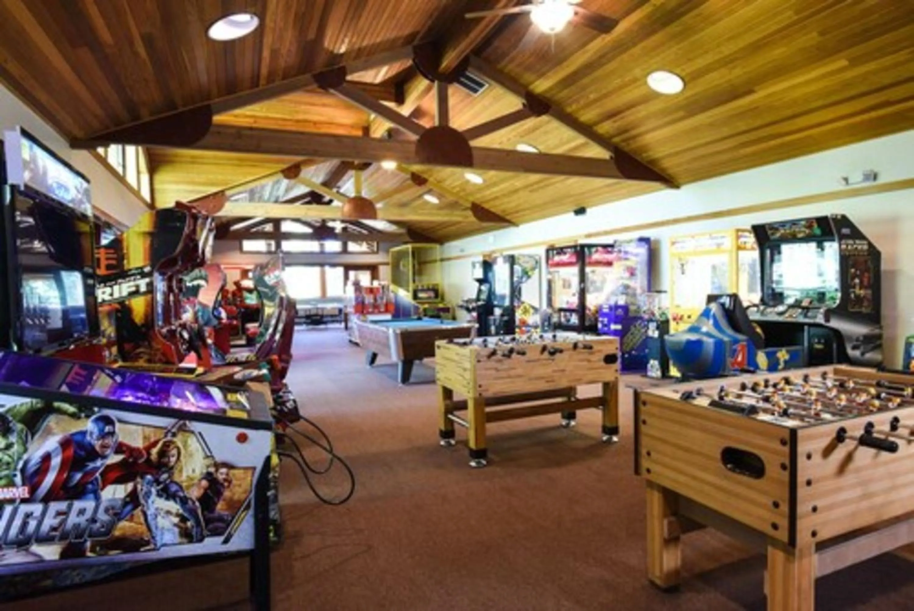 Game Room in Northstar California Resort