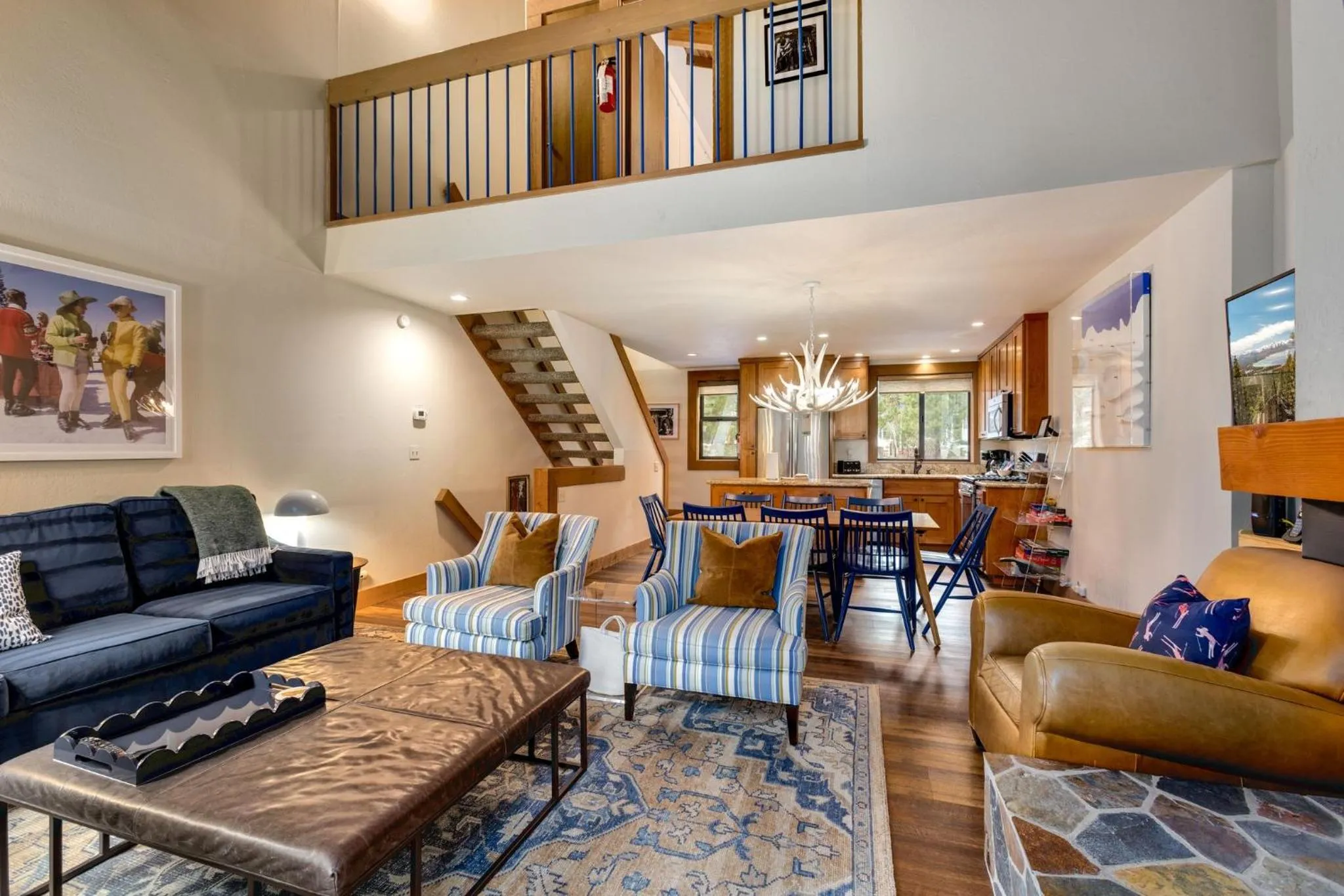 Living room in Northstar California Resort