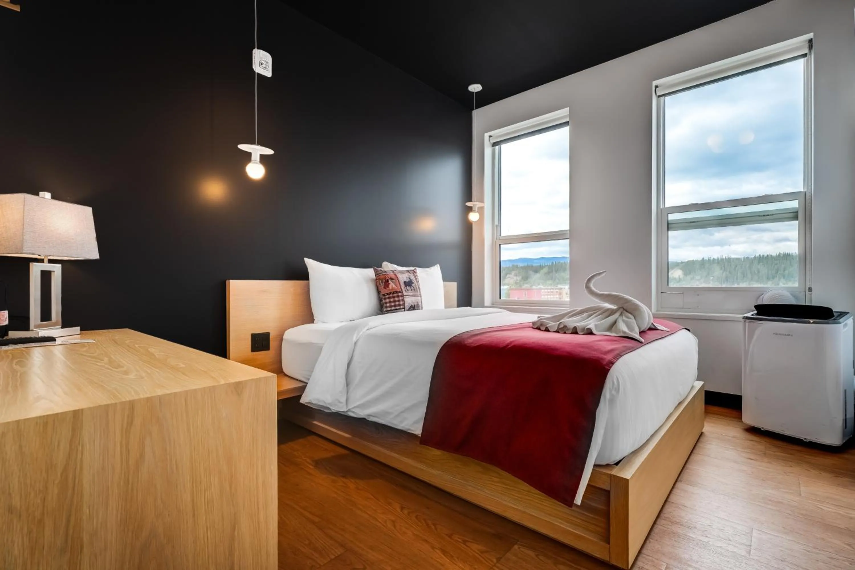 Bed in Raven Inn Whitehorse