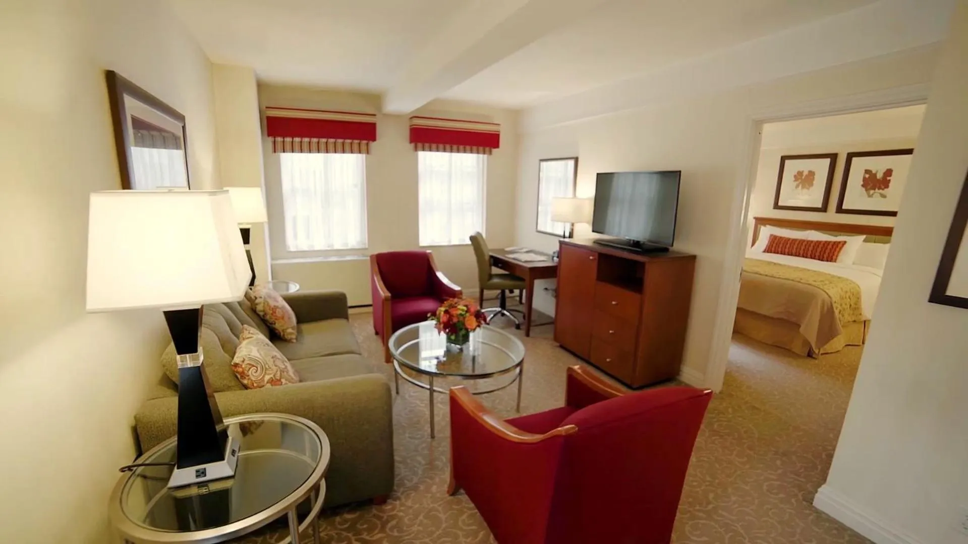 Living room in San Carlos Hotel New York