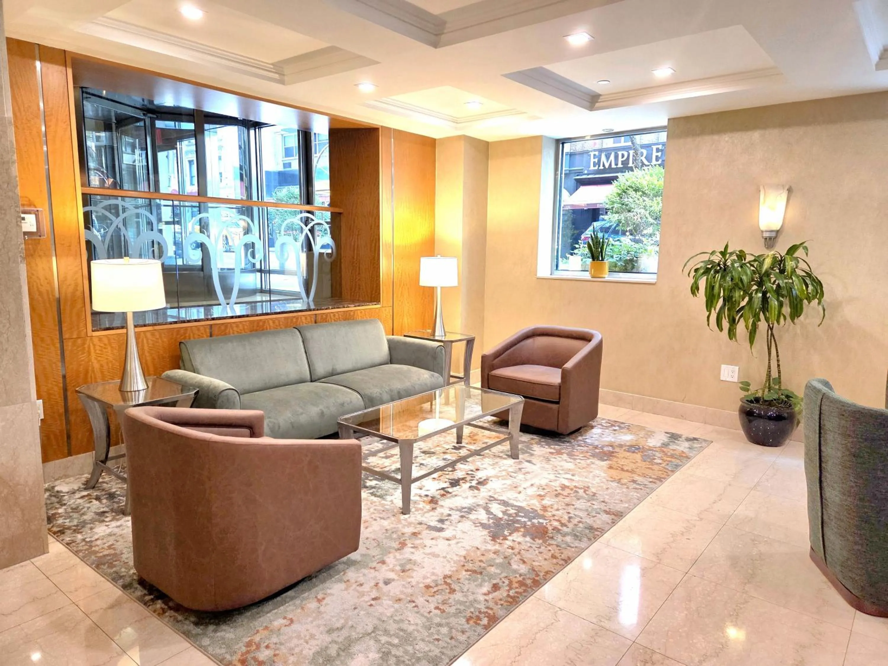 Lobby or reception in San Carlos Hotel New York