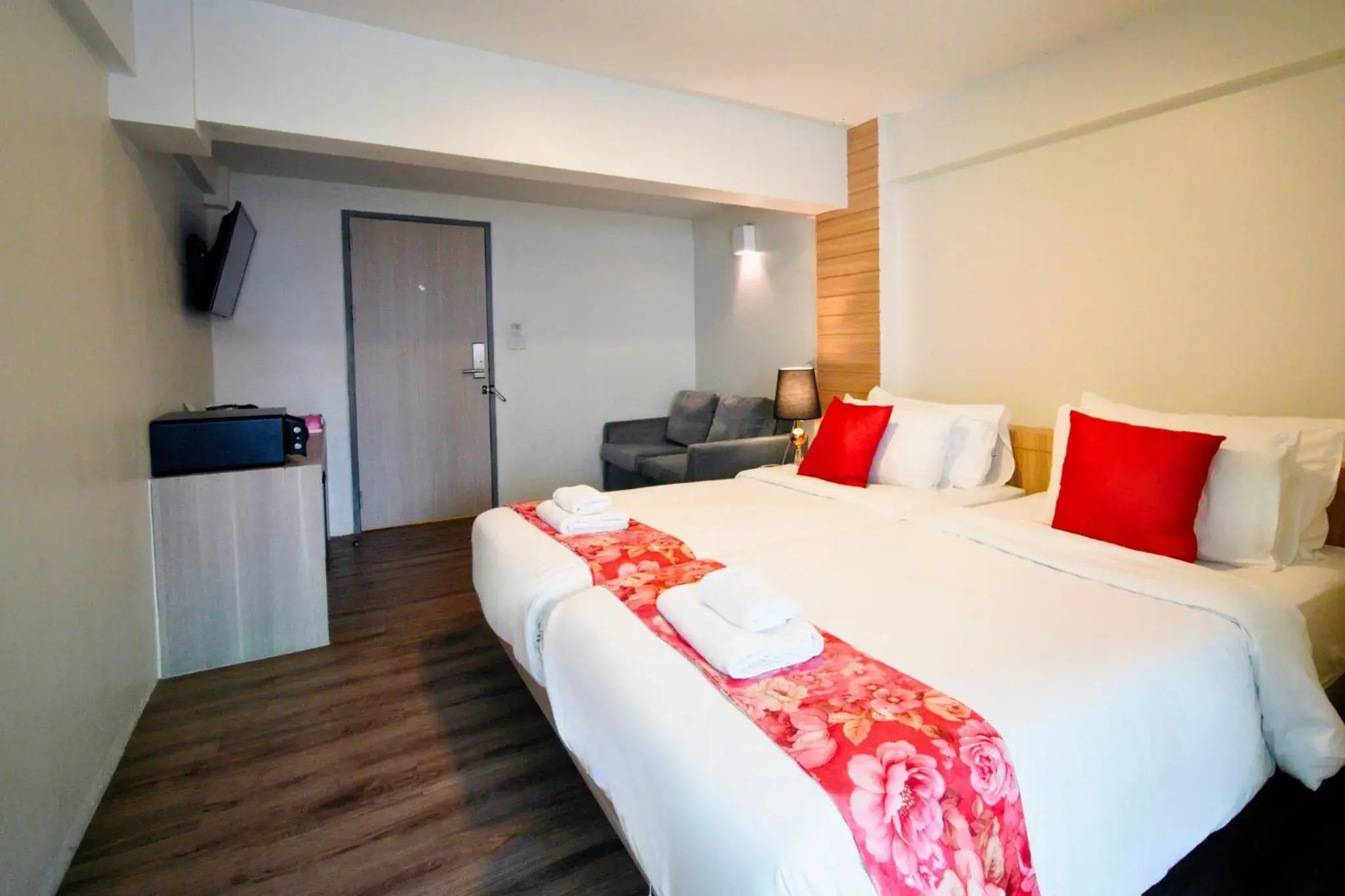 Bed in Wild Orchid Villa Bangkok Bed in Wild Orchid Villa Bangkok