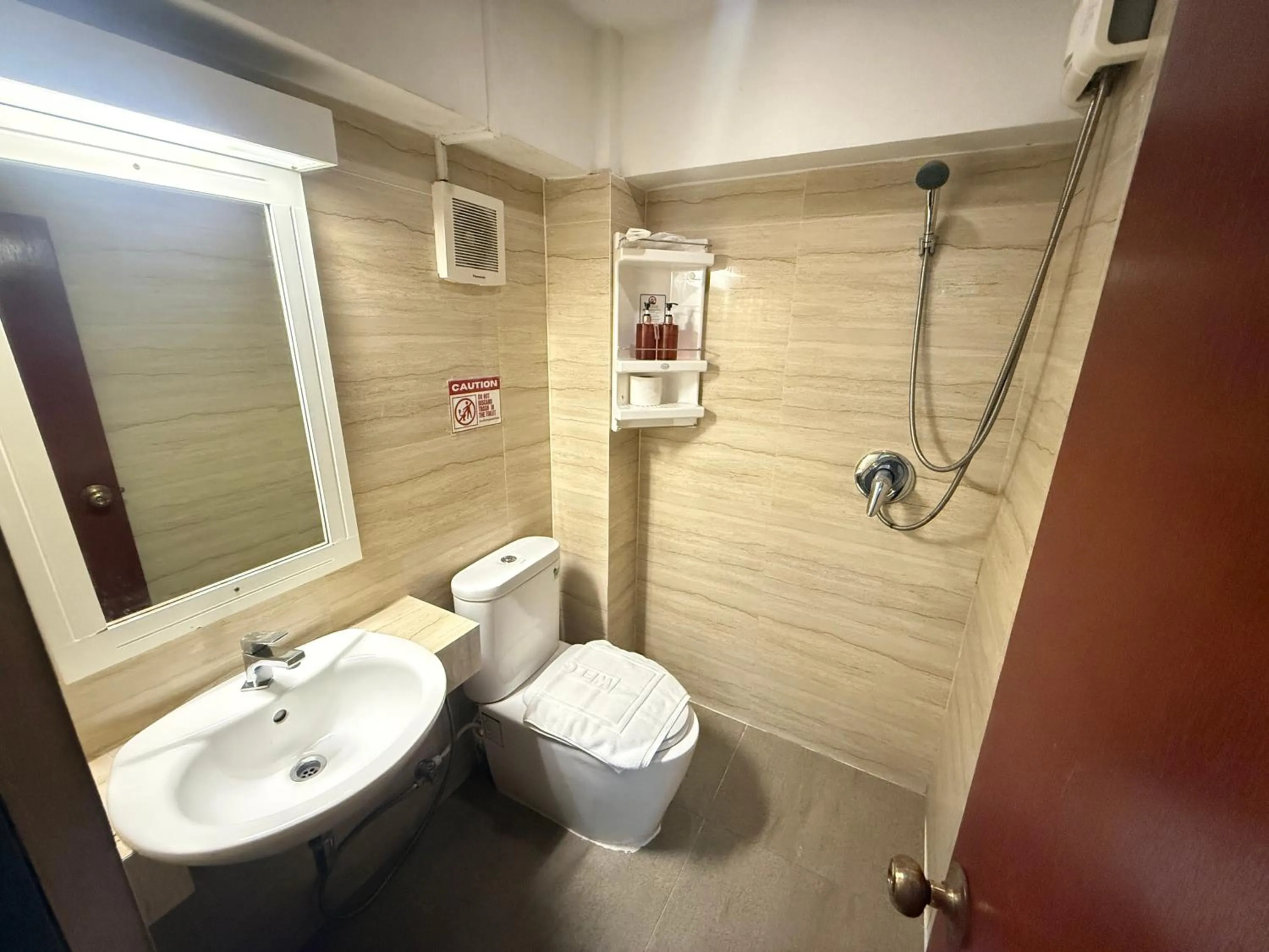 Shower in Wild Orchid Villa Bangkok