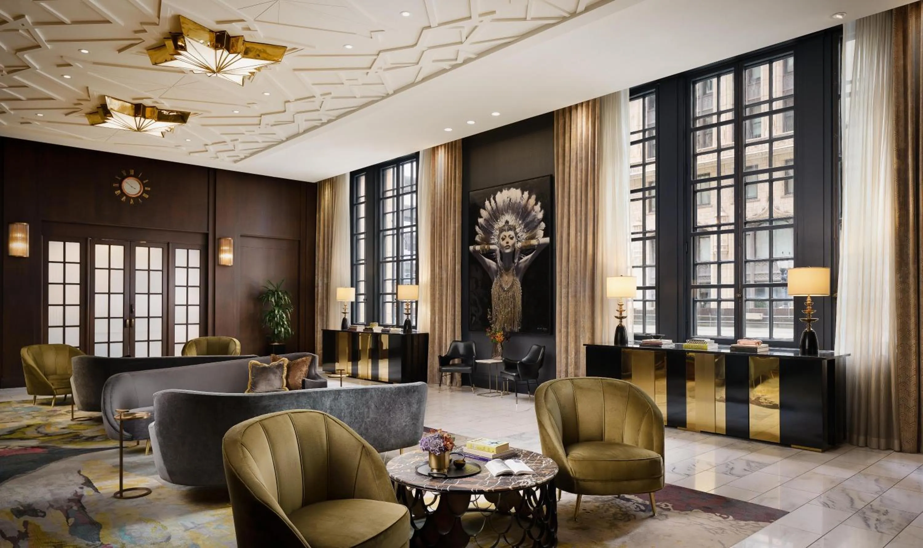 Lobby or reception in The Allegro Royal Sonesta Hotel Chicago Loop
