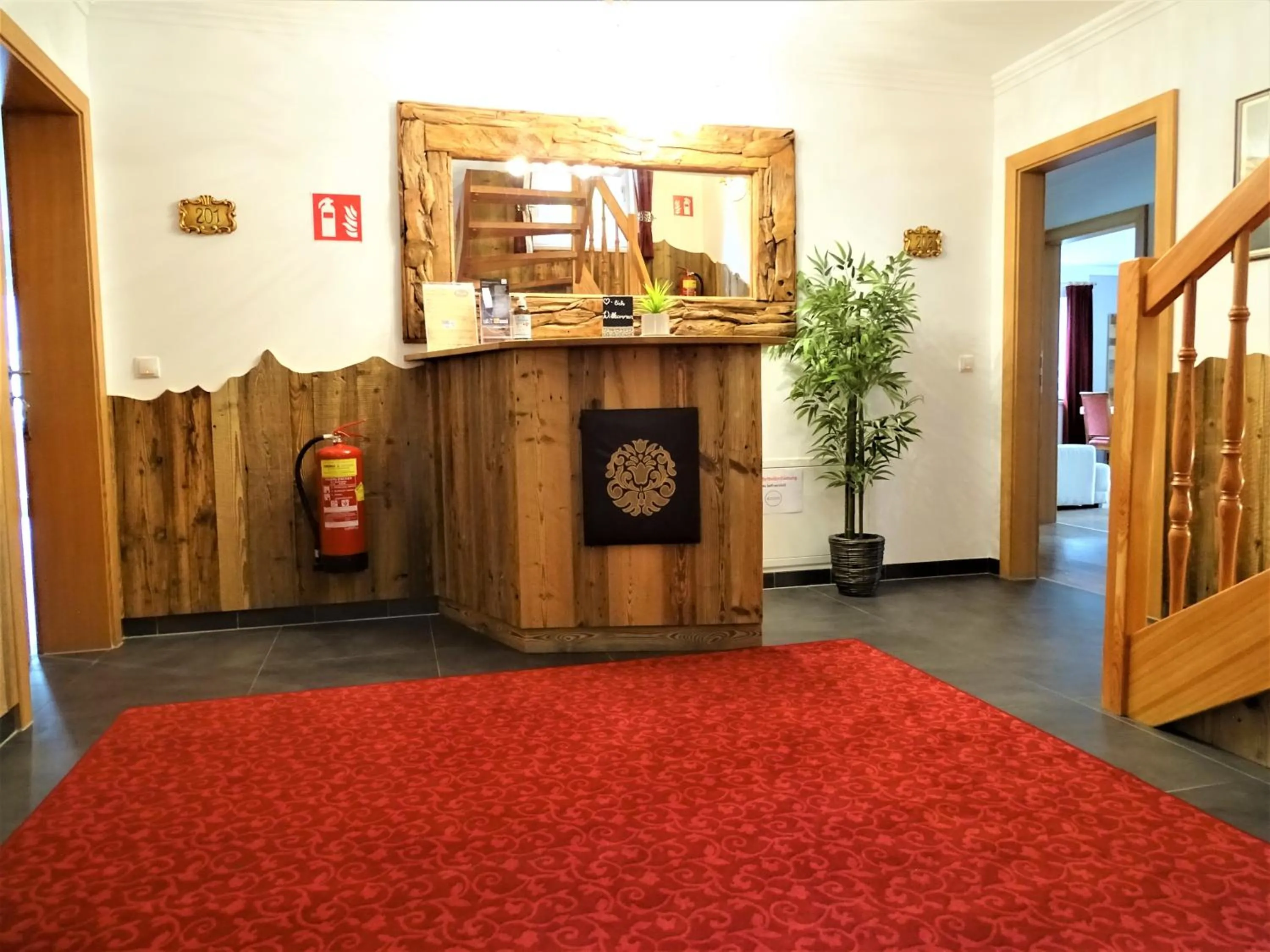 Lobby or reception in Appart Tirol
