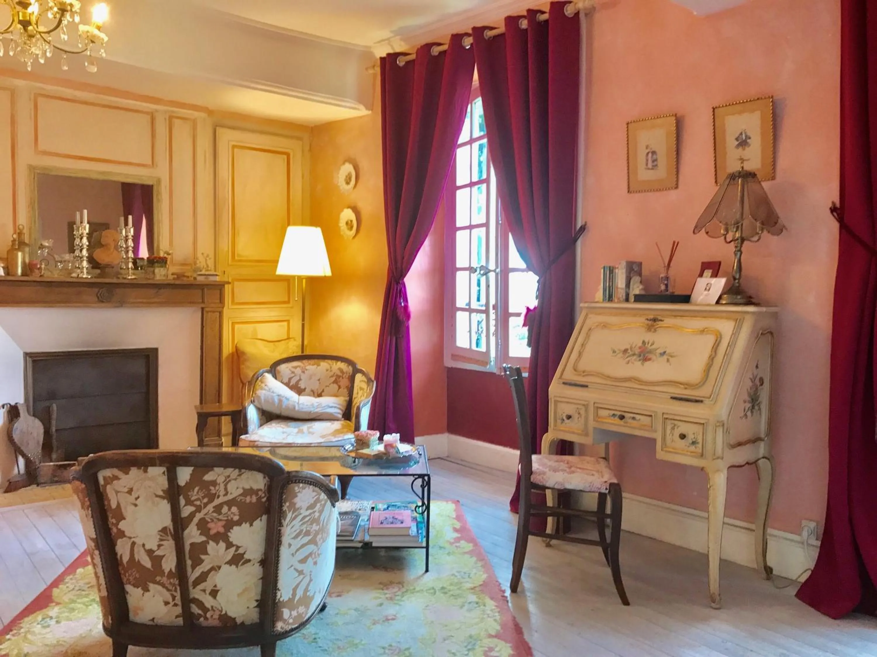 Double Room with Garden View in Maison Marthe B & B