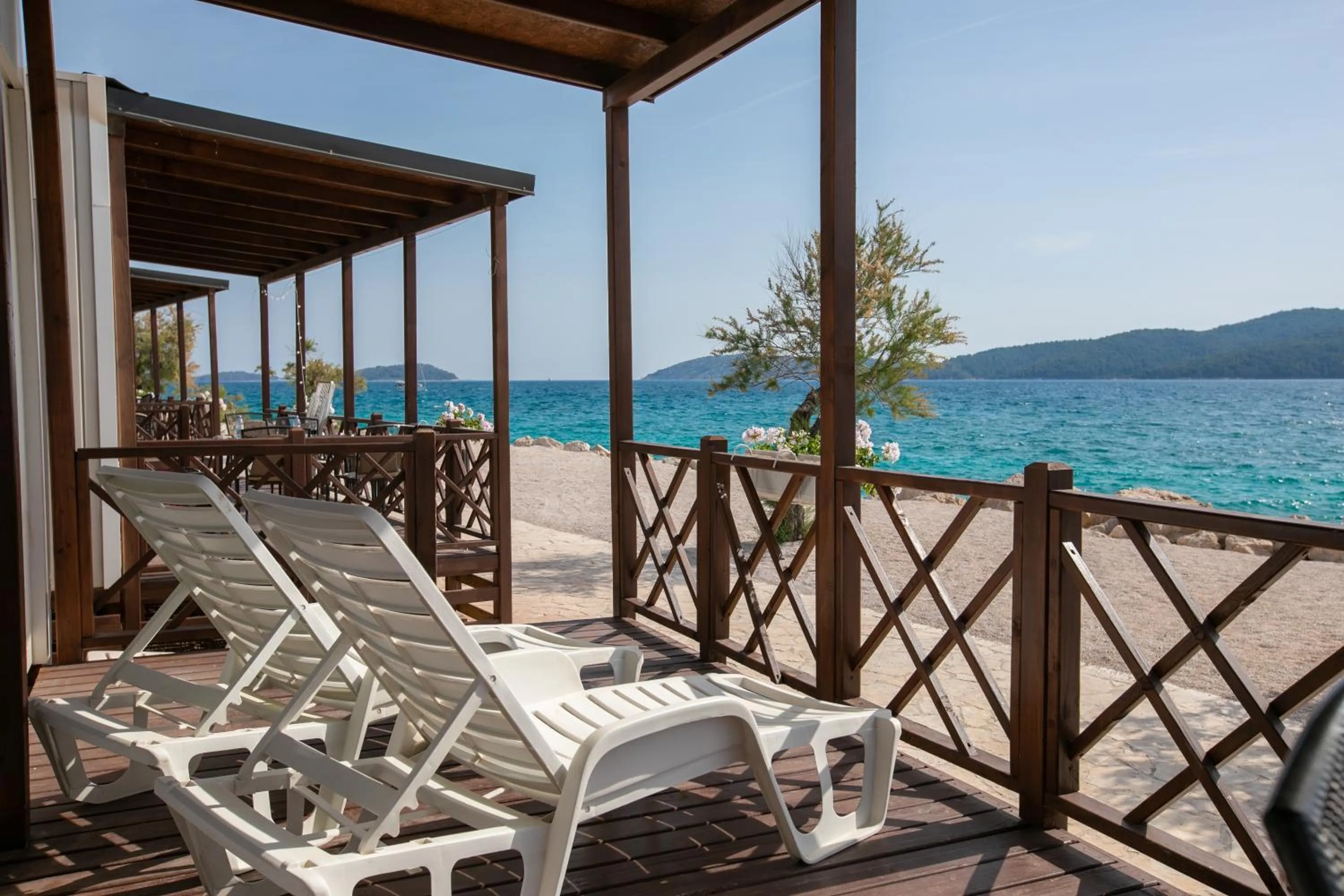 Balcony/Terrace in Amadria Park Camping Sibenik Mobile Homes