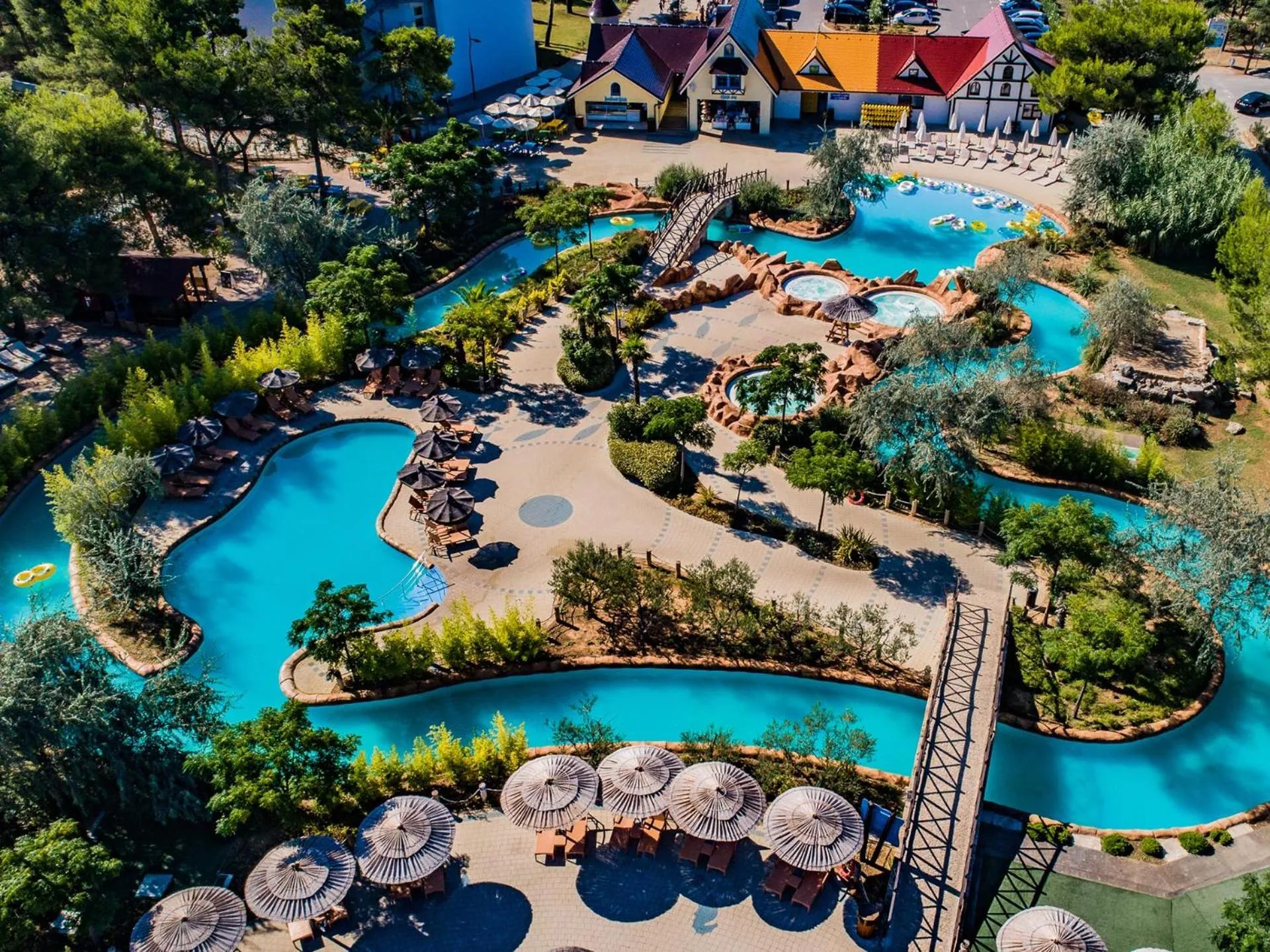 Aqua park in Amadria Park Camping Sibenik Mobile Homes