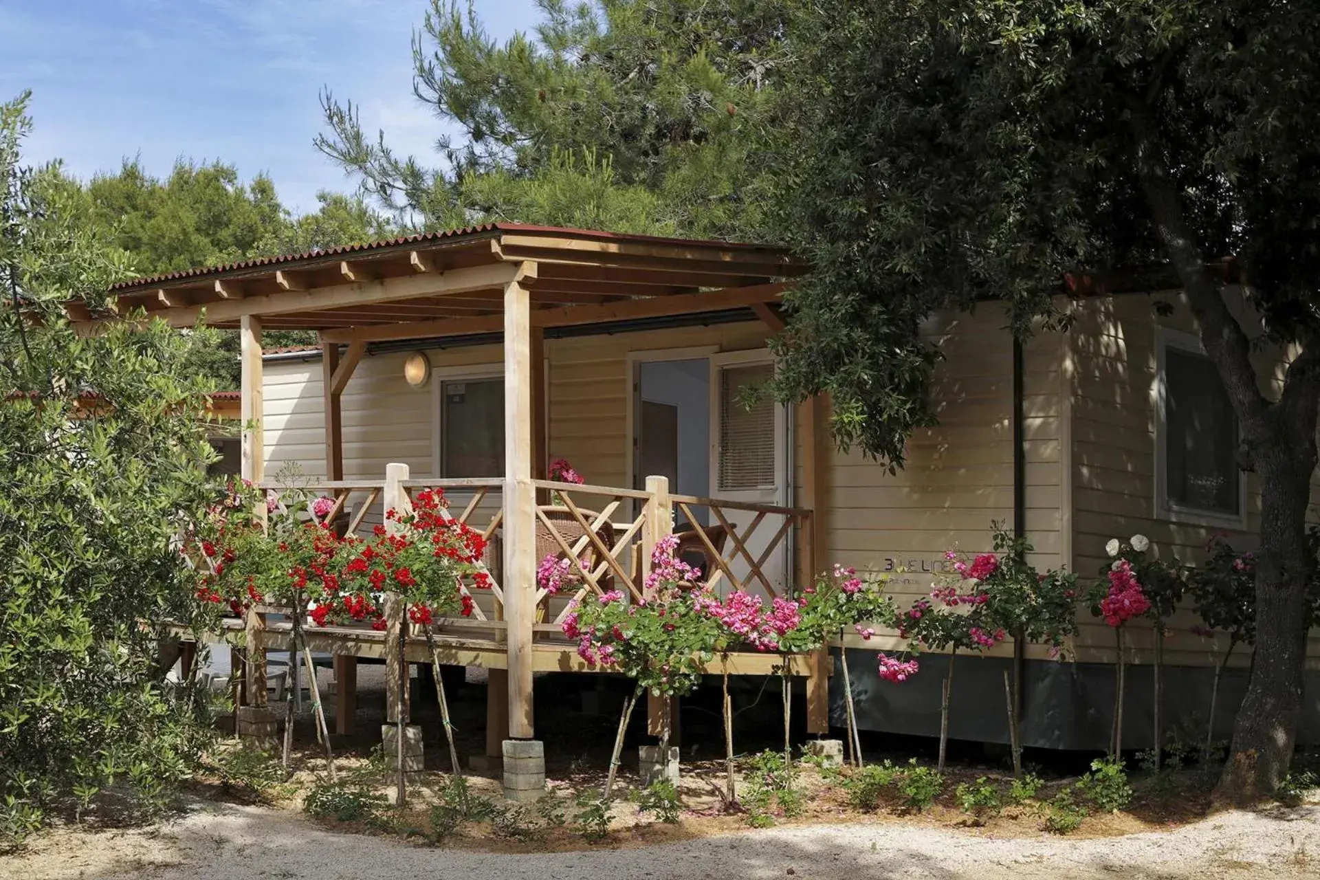 Standard Two-Bedroom Mobile Home with Terrace in Amadria Park Camping Sibenik Mobile Homes Standard Two-Bedroom Mobile Home with Terrace in Amadria Park Camping Sibenik Mobile Homes