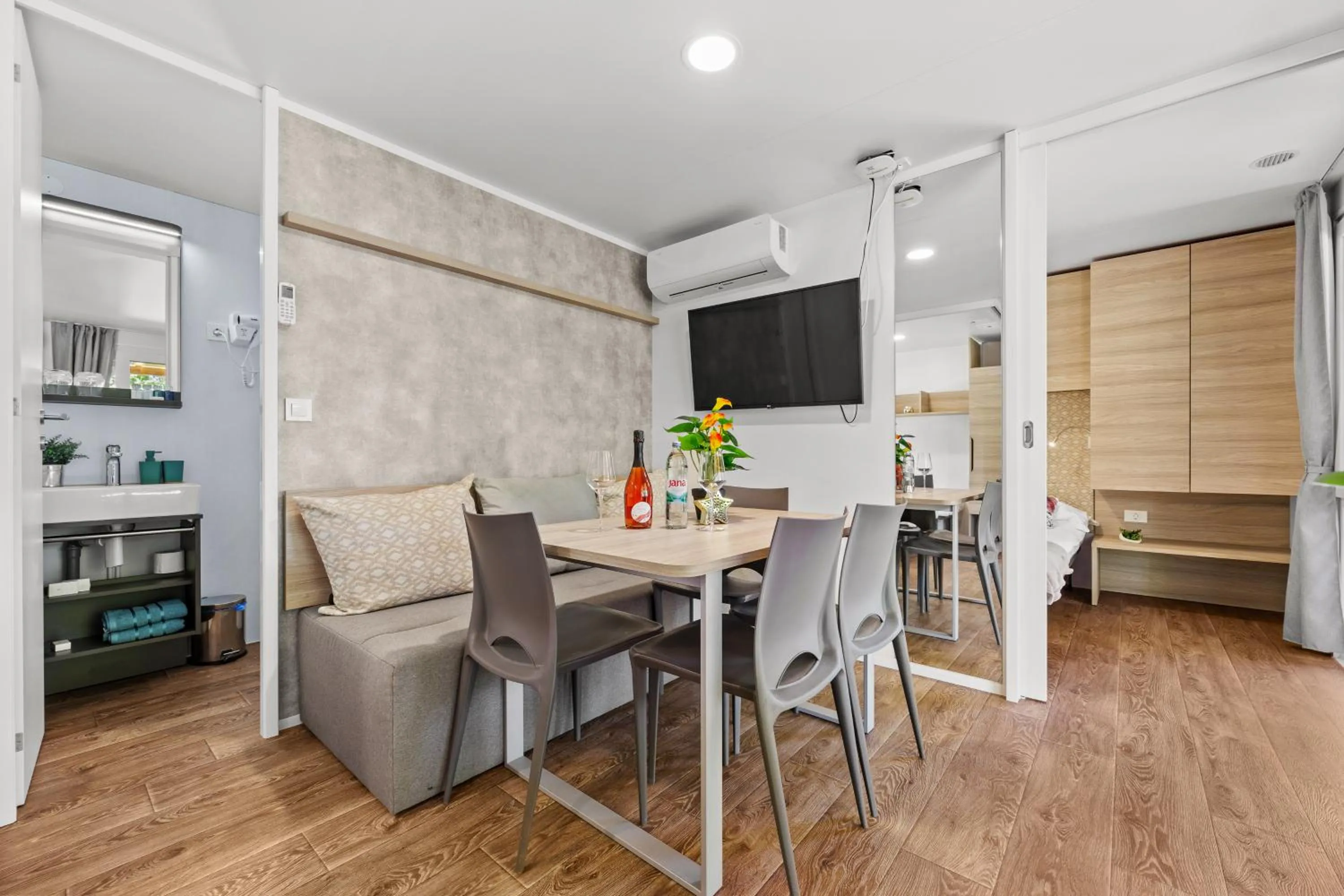 Seating area in Amadria Park Camping Sibenik Mobile Homes