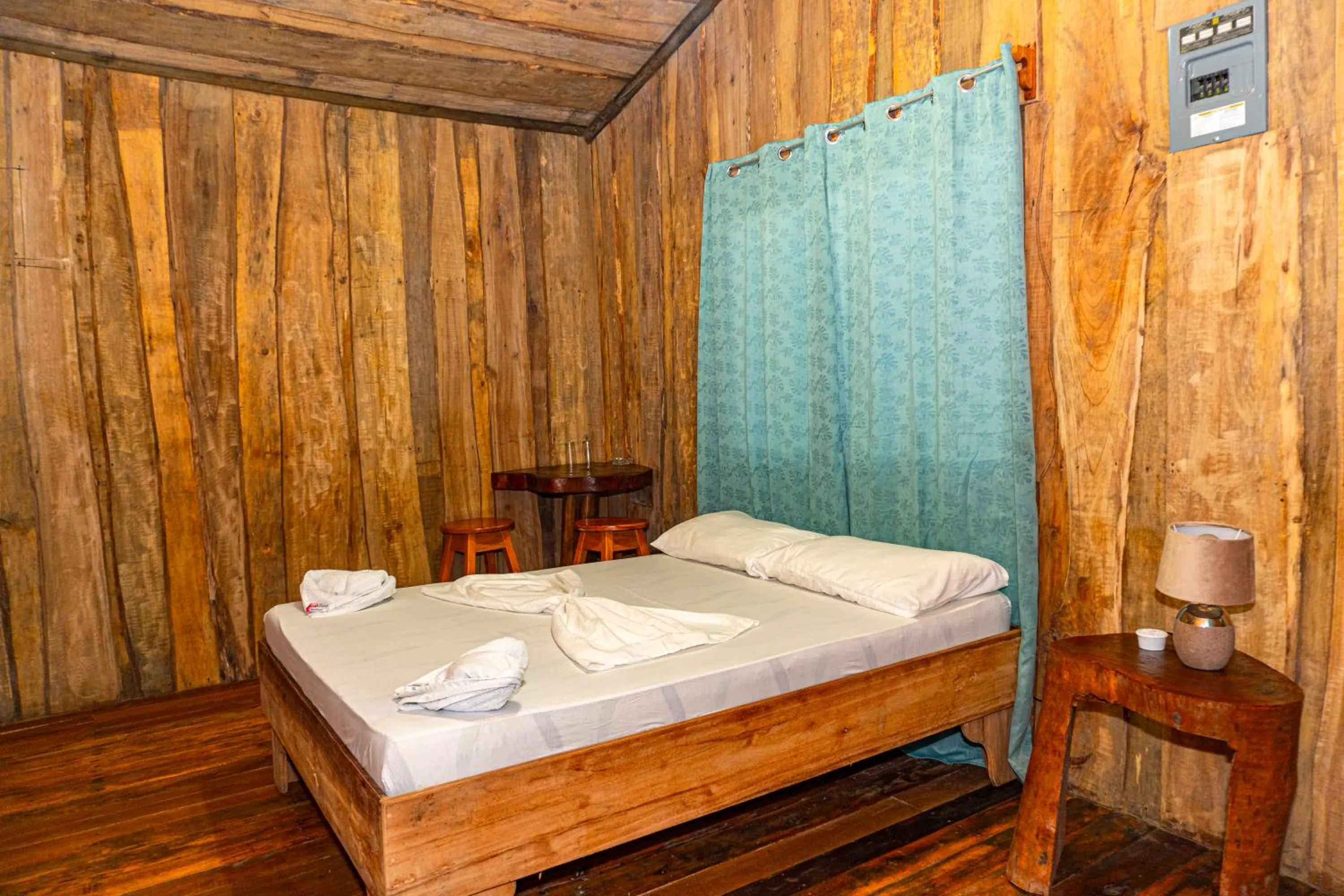 Bed in Citronela Lodge Corcovado