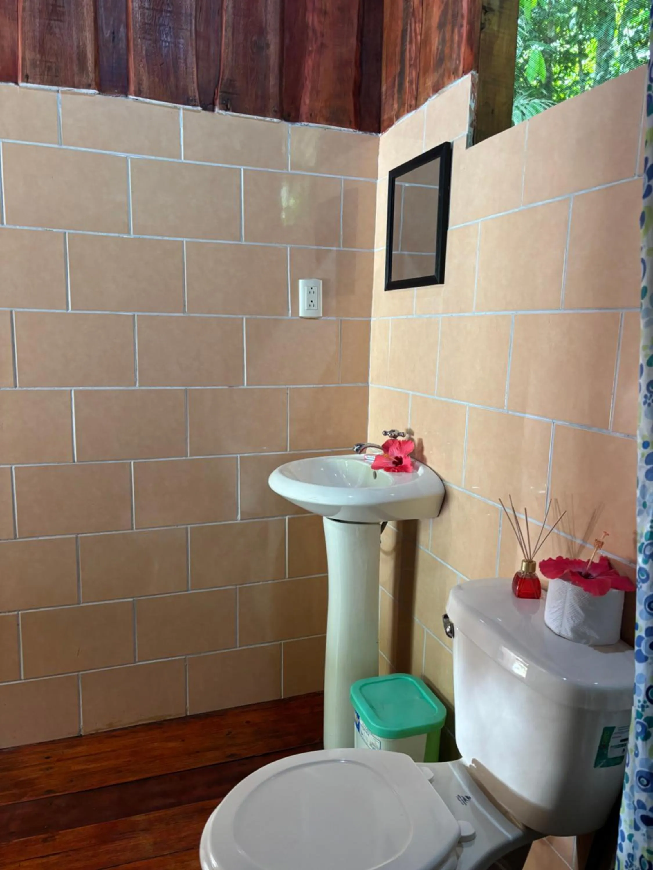 Bathroom in Citronela Lodge Corcovado