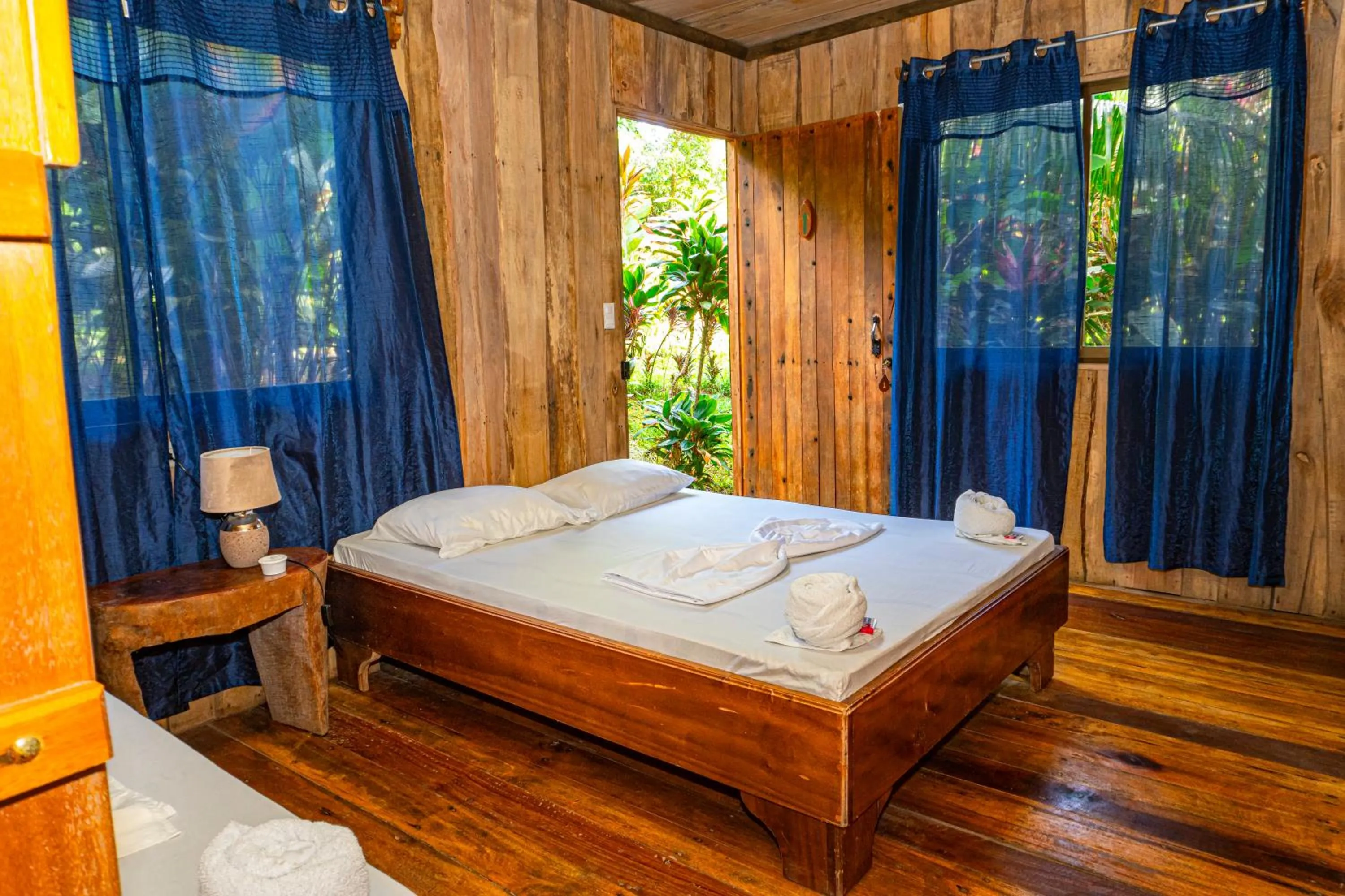 Bed in Citronela Lodge Corcovado