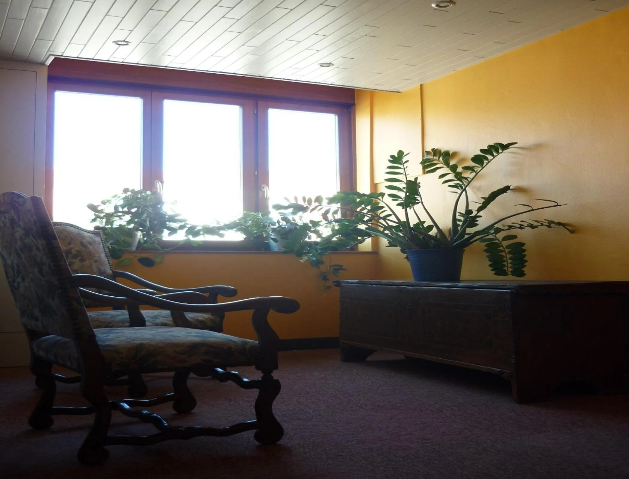 Seating area in Logis-Cit'Hôtel des Vosges 5 rue de la gare