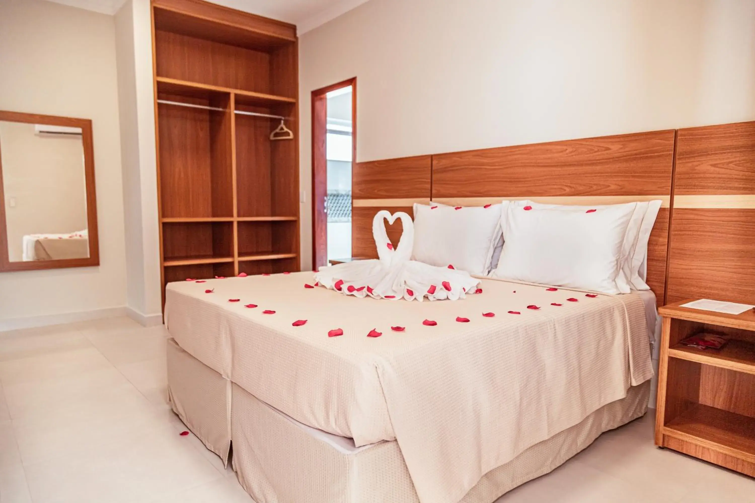 Bed in Orquídeas Praia Hotel Bed in Orquídeas Praia Hotel