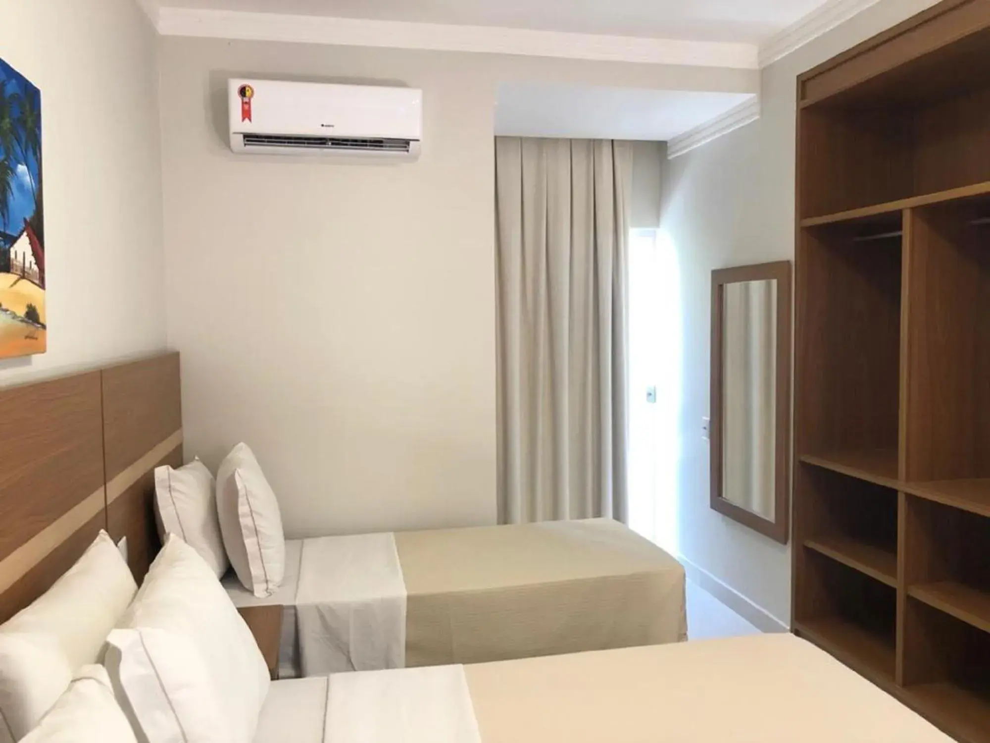 Patio, Bed in Orquídeas Praia Hotel Patio, Bed in Orquídeas Praia Hotel