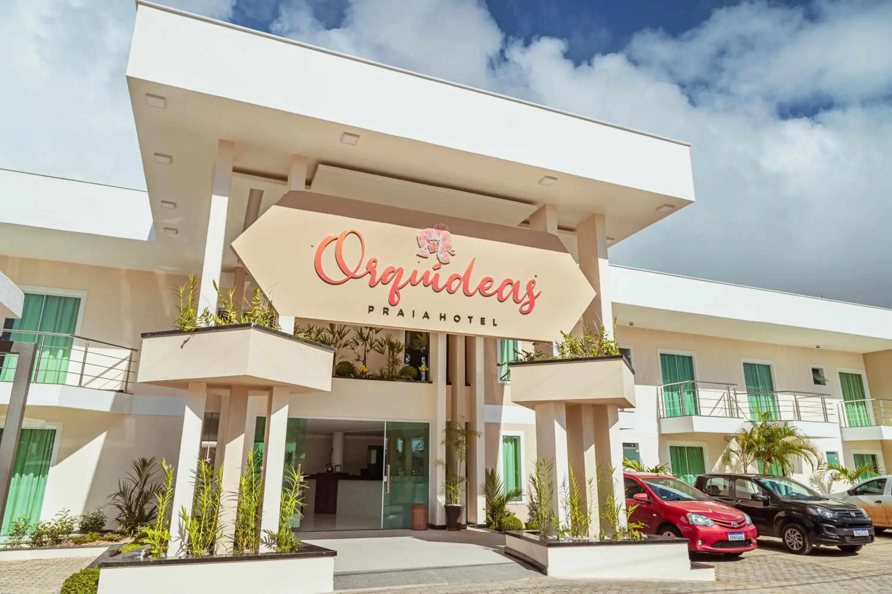 Facade/entrance in Orquídeas Praia Hotel Facade/entrance in Orquídeas Praia Hotel
