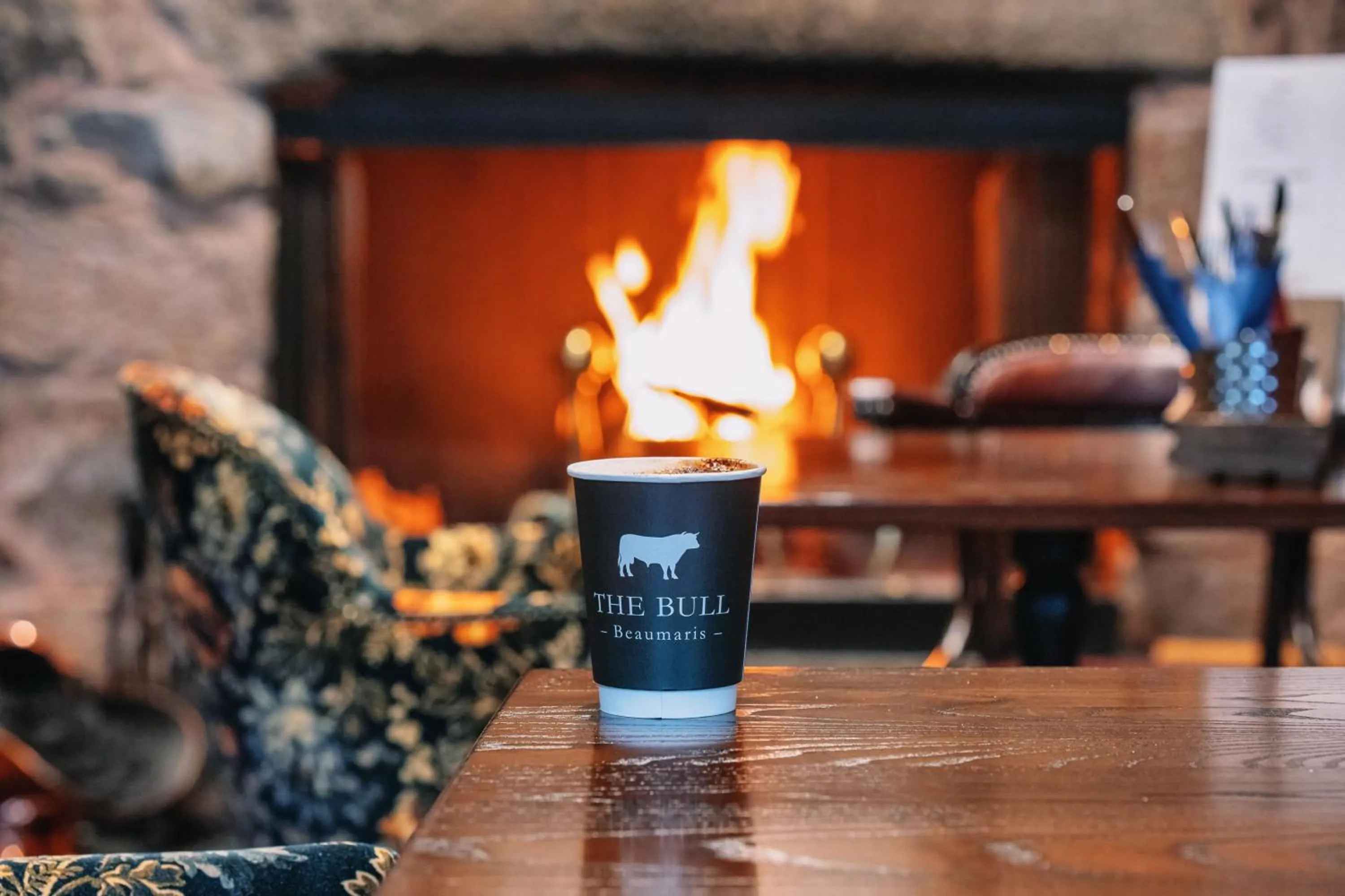 Lounge or bar in The Bull and Townhouse, Beaumaris- The Inn Collection Group