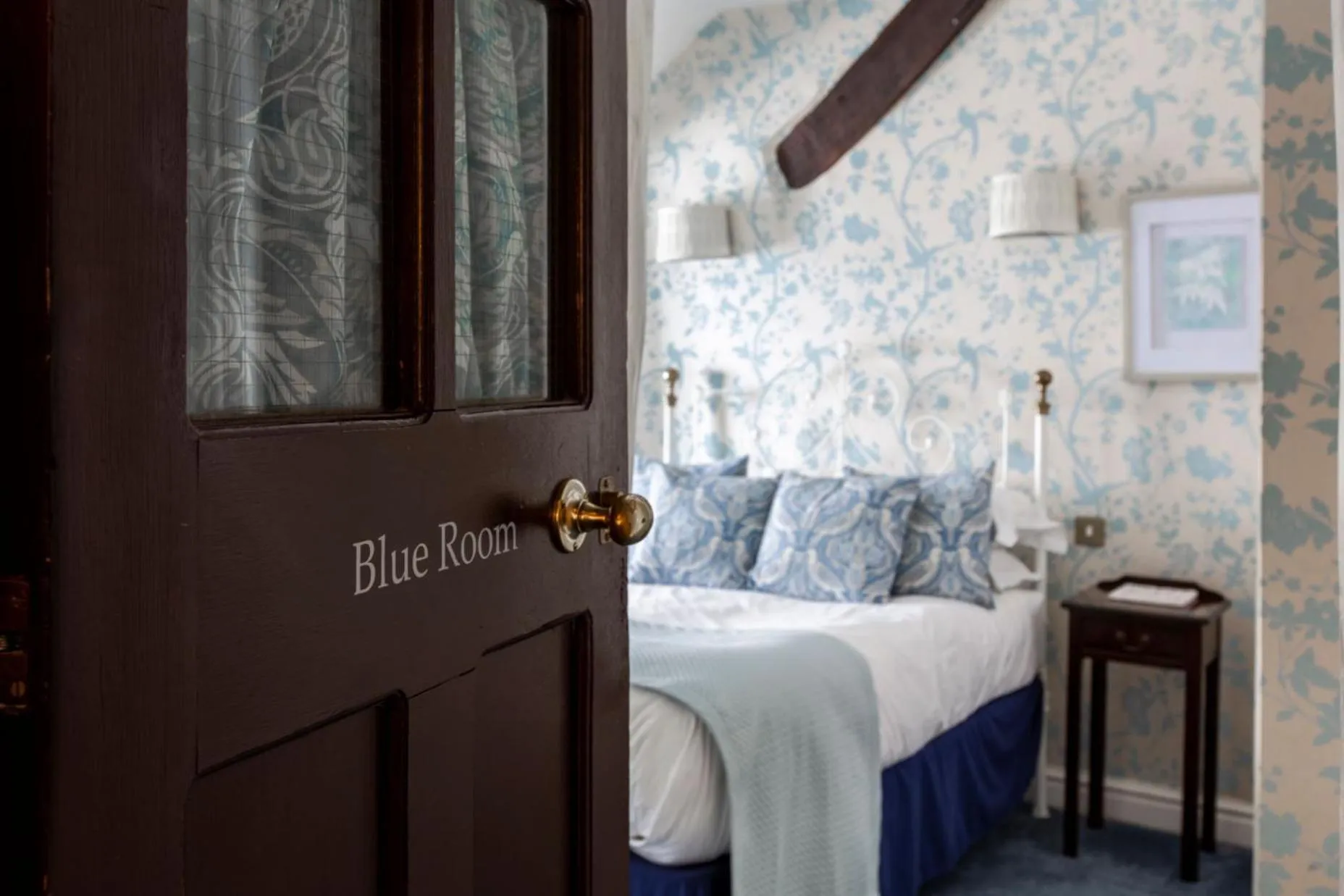 Bedroom, Bed in The Bull and Townhouse, Beaumaris- The Inn Collection Group