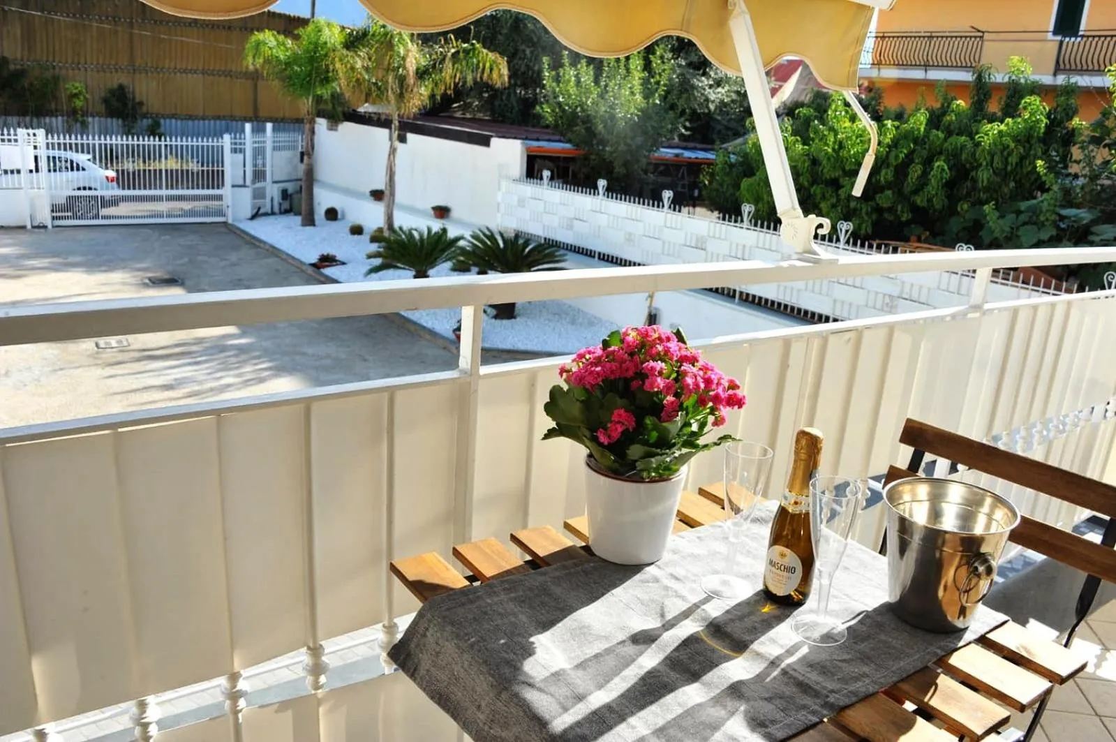 Balcony/Terrace in B&B Le due Rose (Pompei)