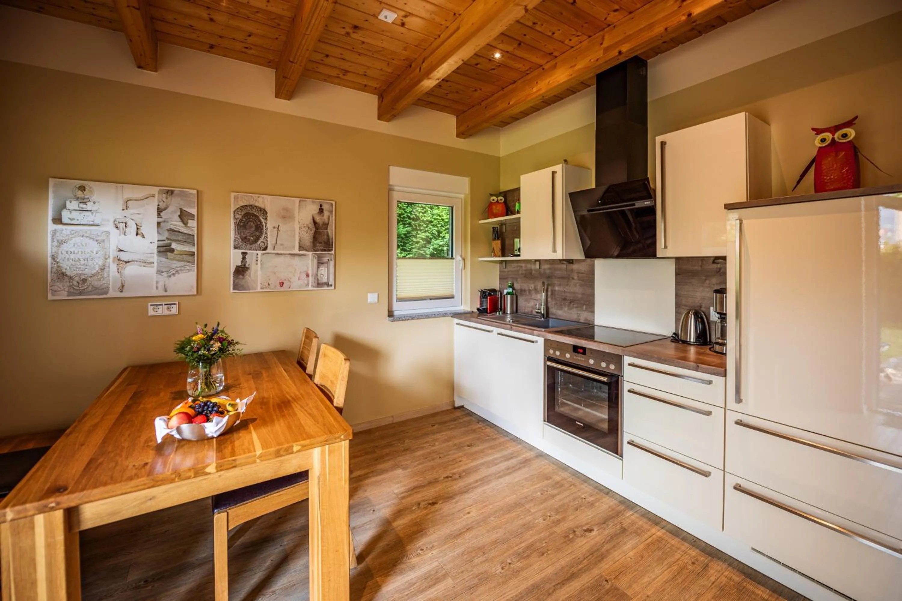 Kitchen or kitchenette in City-Appartements Am Wall