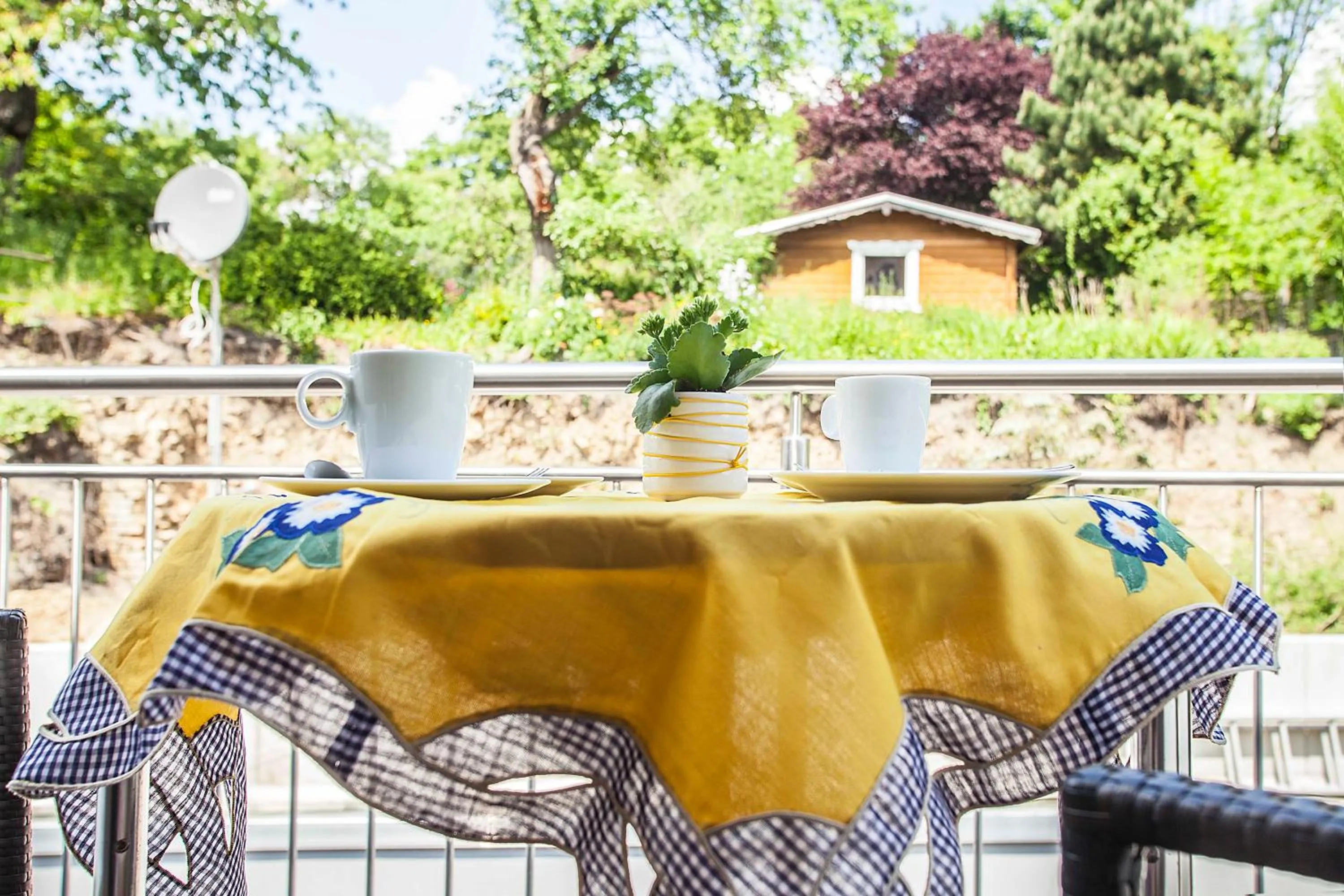 Balcony/Terrace in City-Appartements Am Wall