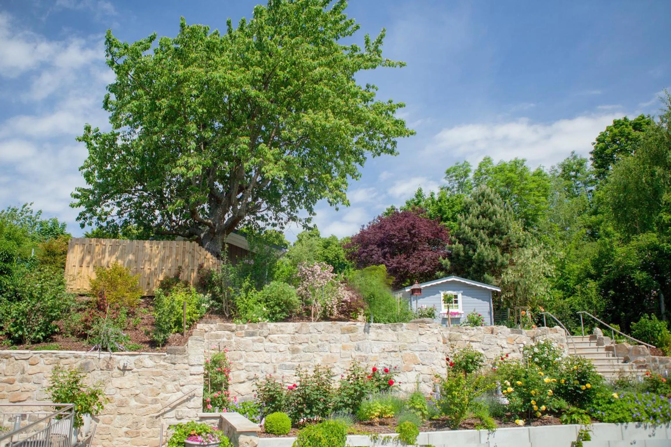 Garden in City-Appartements Am Wall
