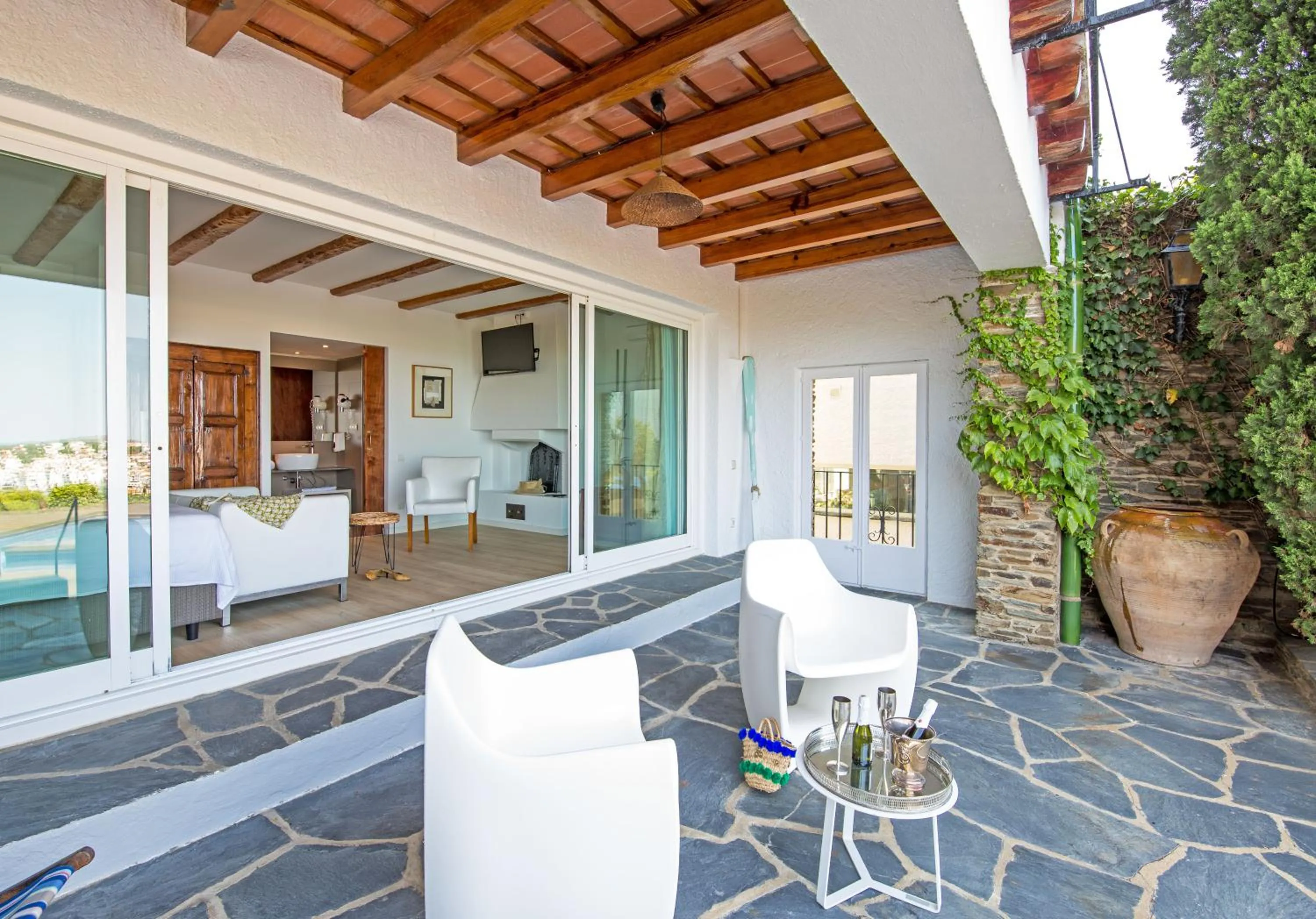 Balcony/Terrace in Hotel Rec de Palau