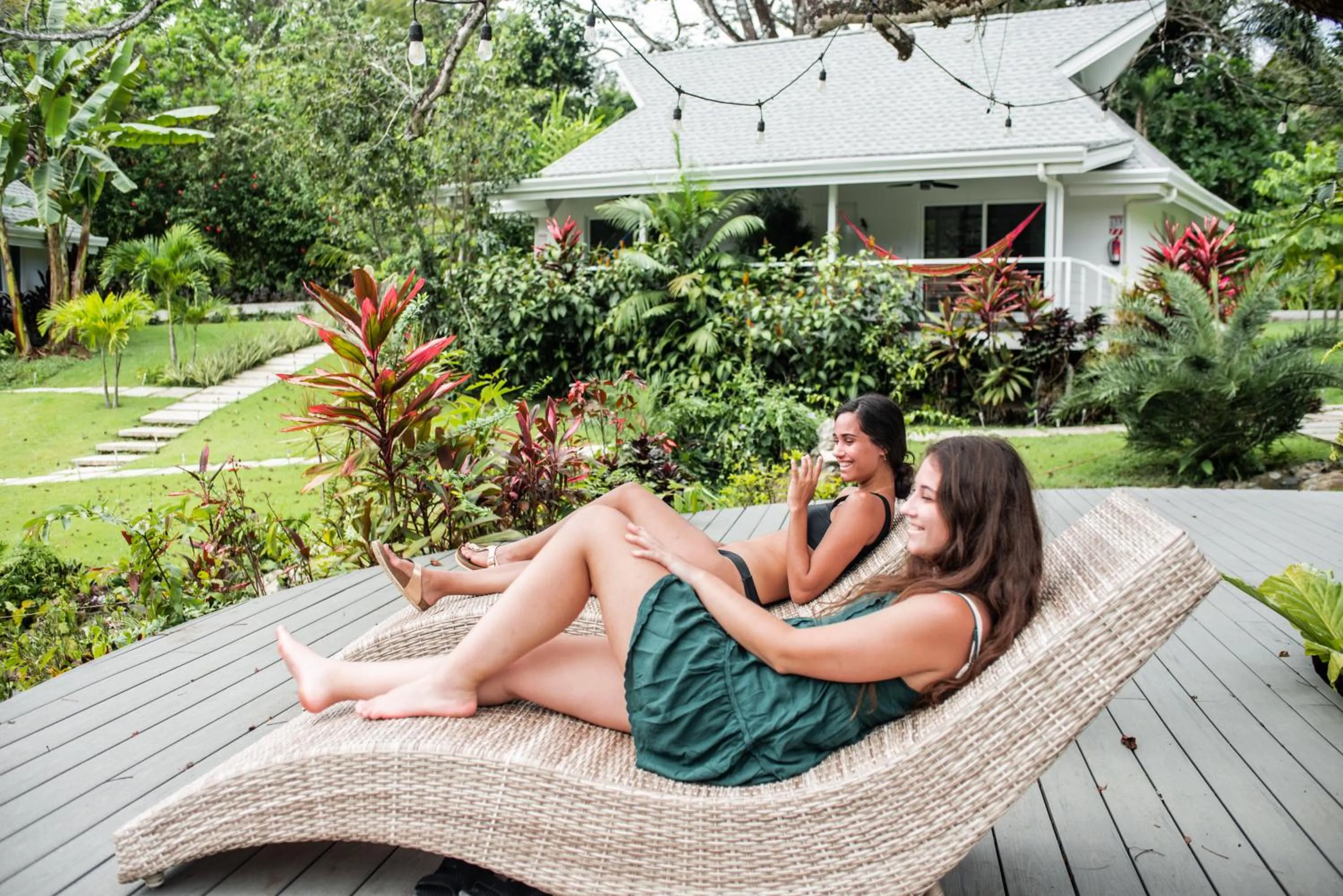 People in Aves Resort Montezuma