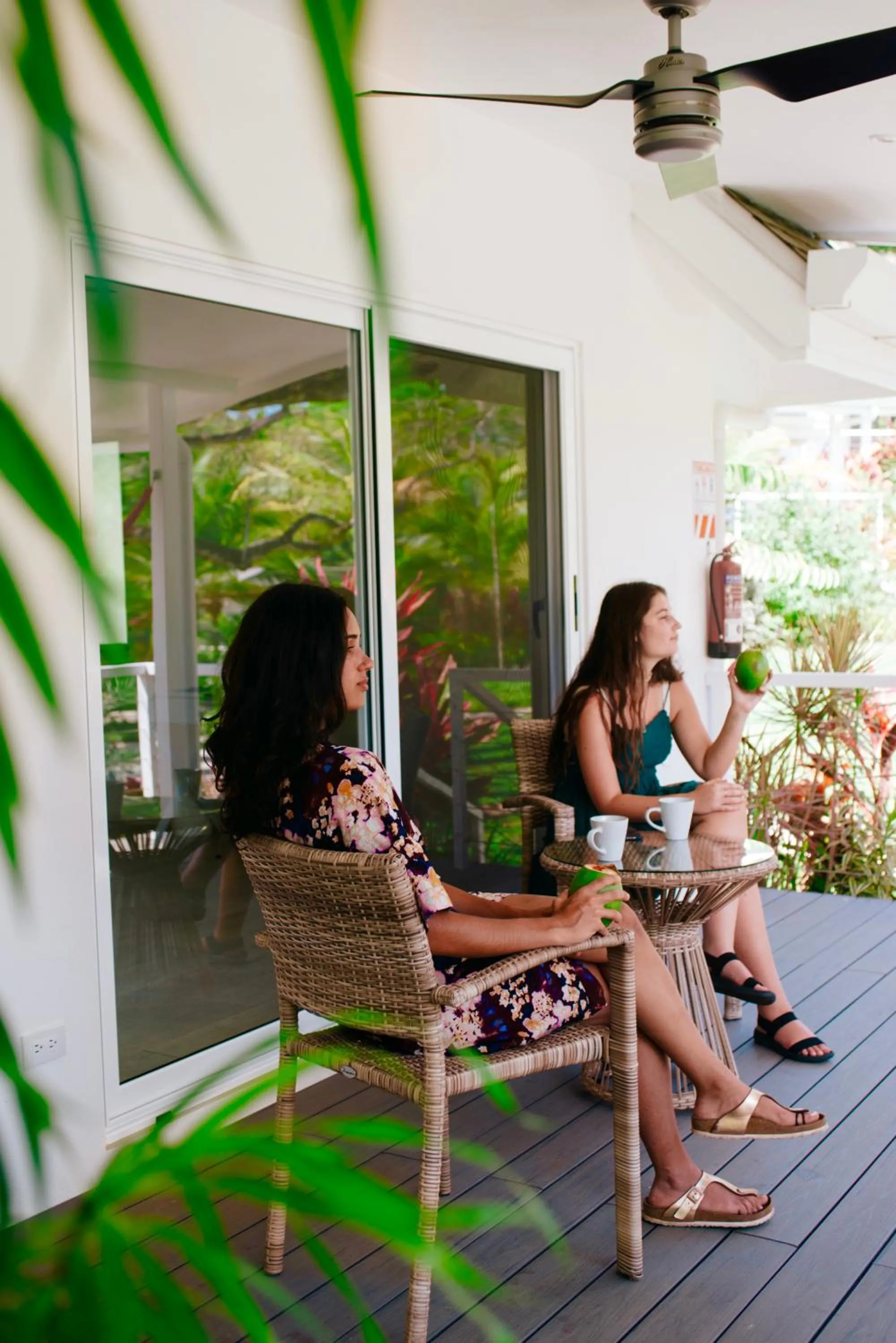 People in Aves Resort Montezuma