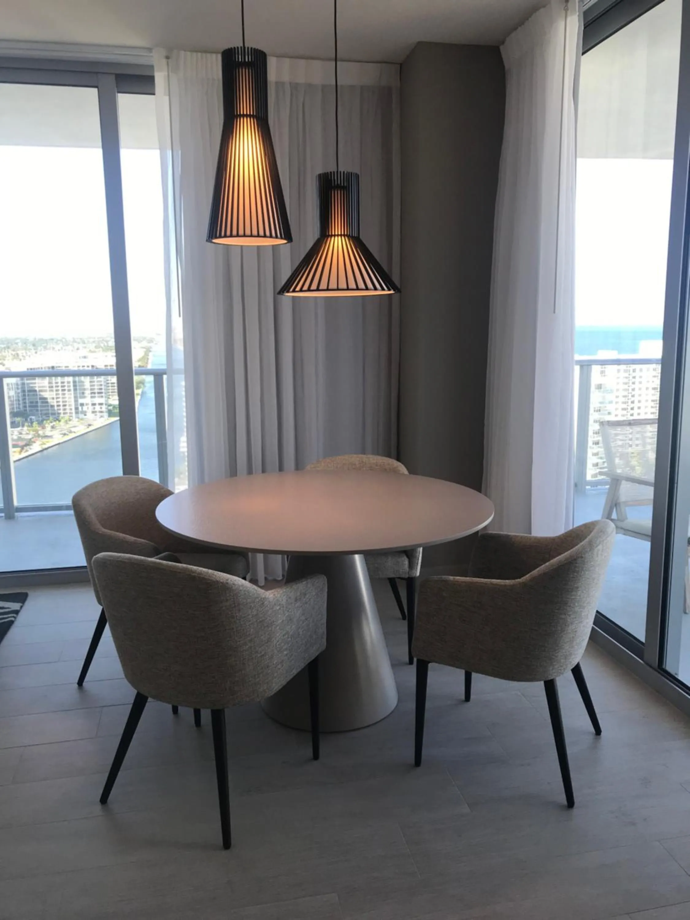 Seating area in Hide House