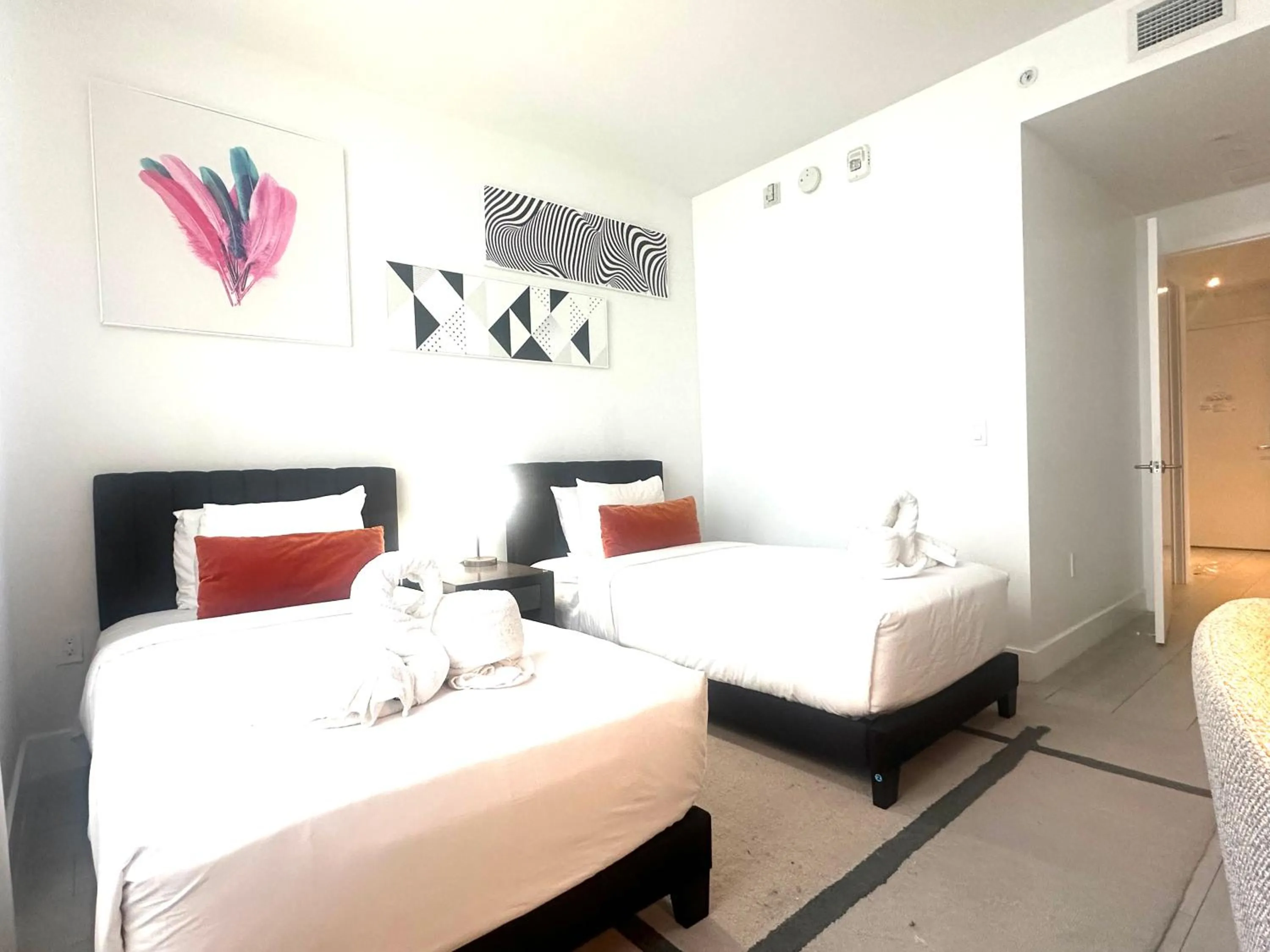 Bed in Hide House