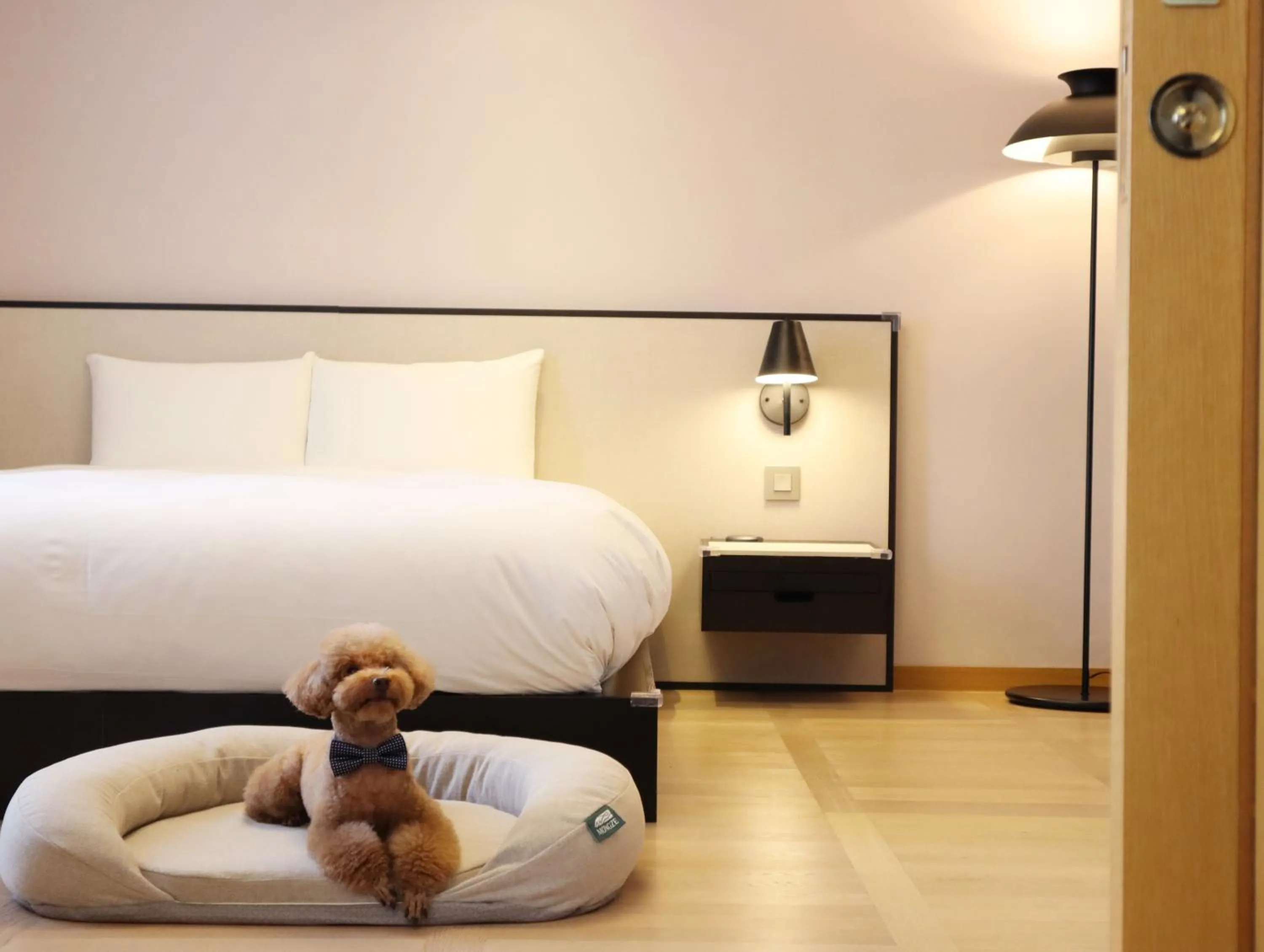 Bed in Maison Glad Jeju