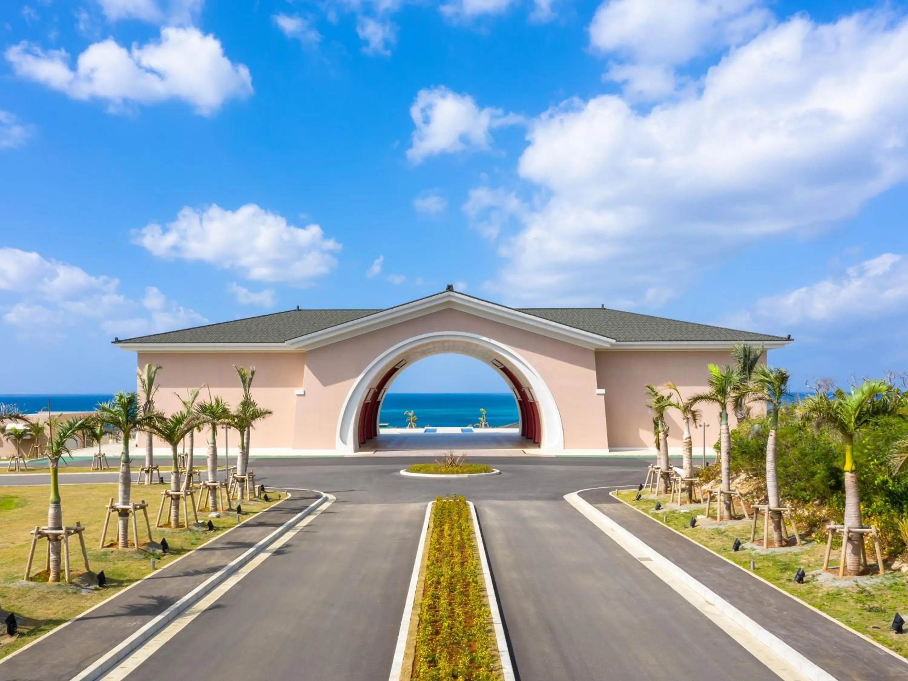 Facade/entrance in Miyakojima Kurima Resort Seawood Hotel