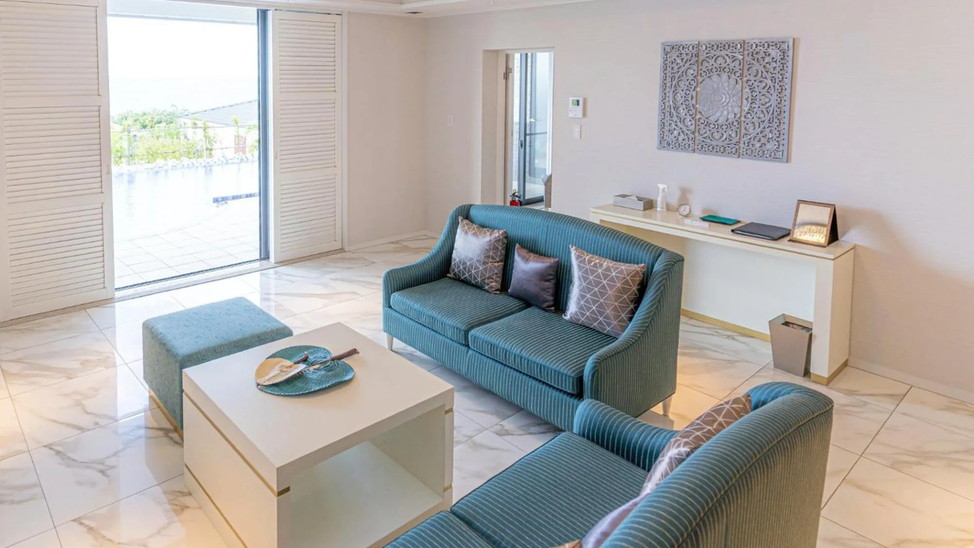 Living room in Miyakojima Kurima Resort Seawood Hotel