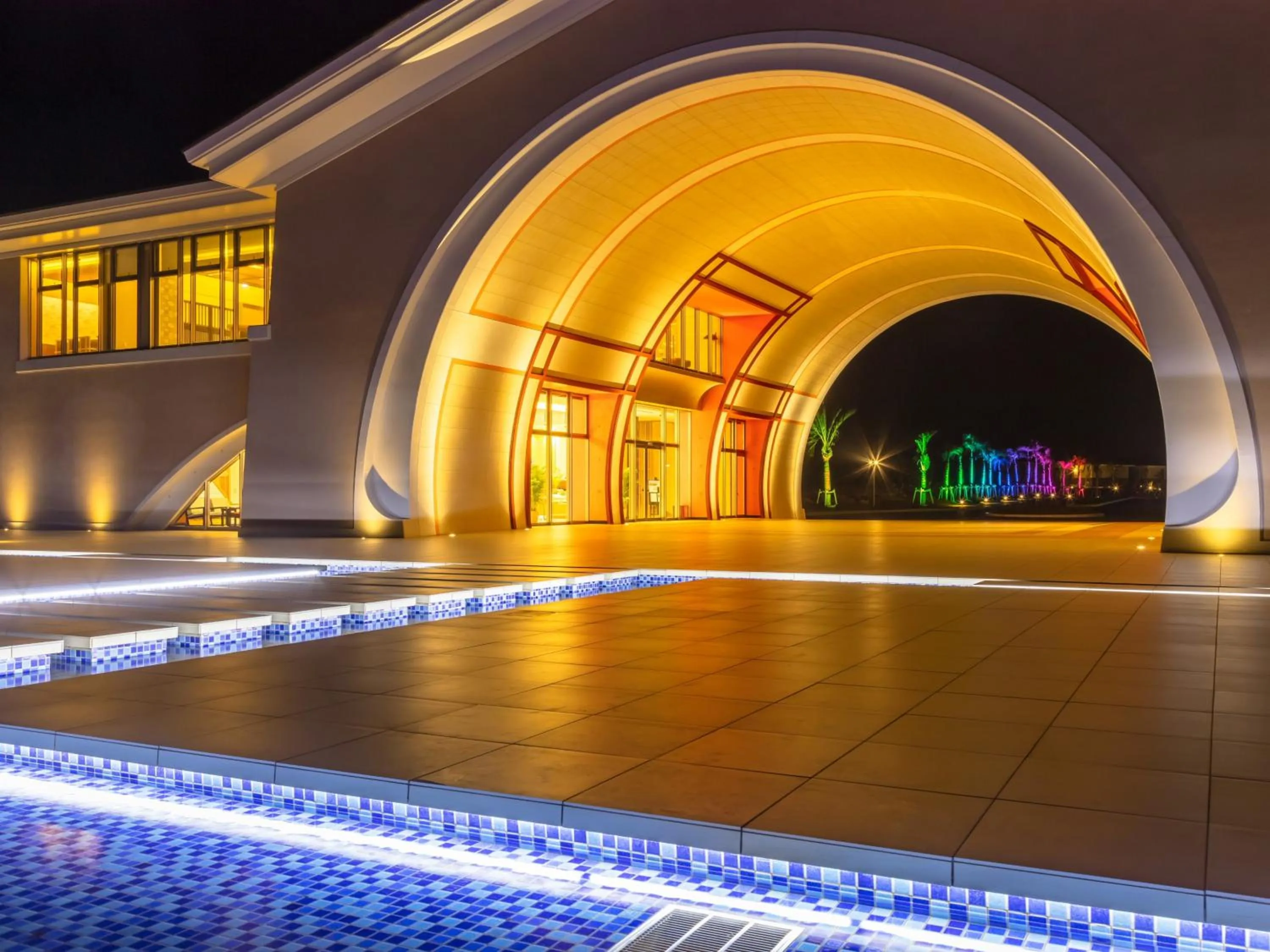 Facade/entrance in Miyakojima Kurima Resort Seawood Hotel